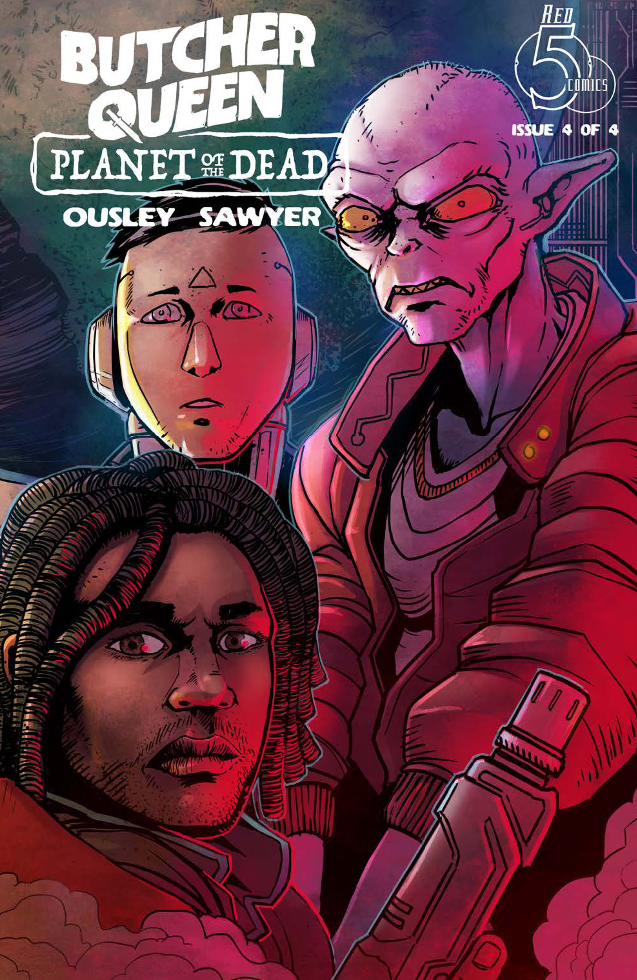 Read online Butcher Queen: Planet of the Dead comic -  Issue #4 - 1