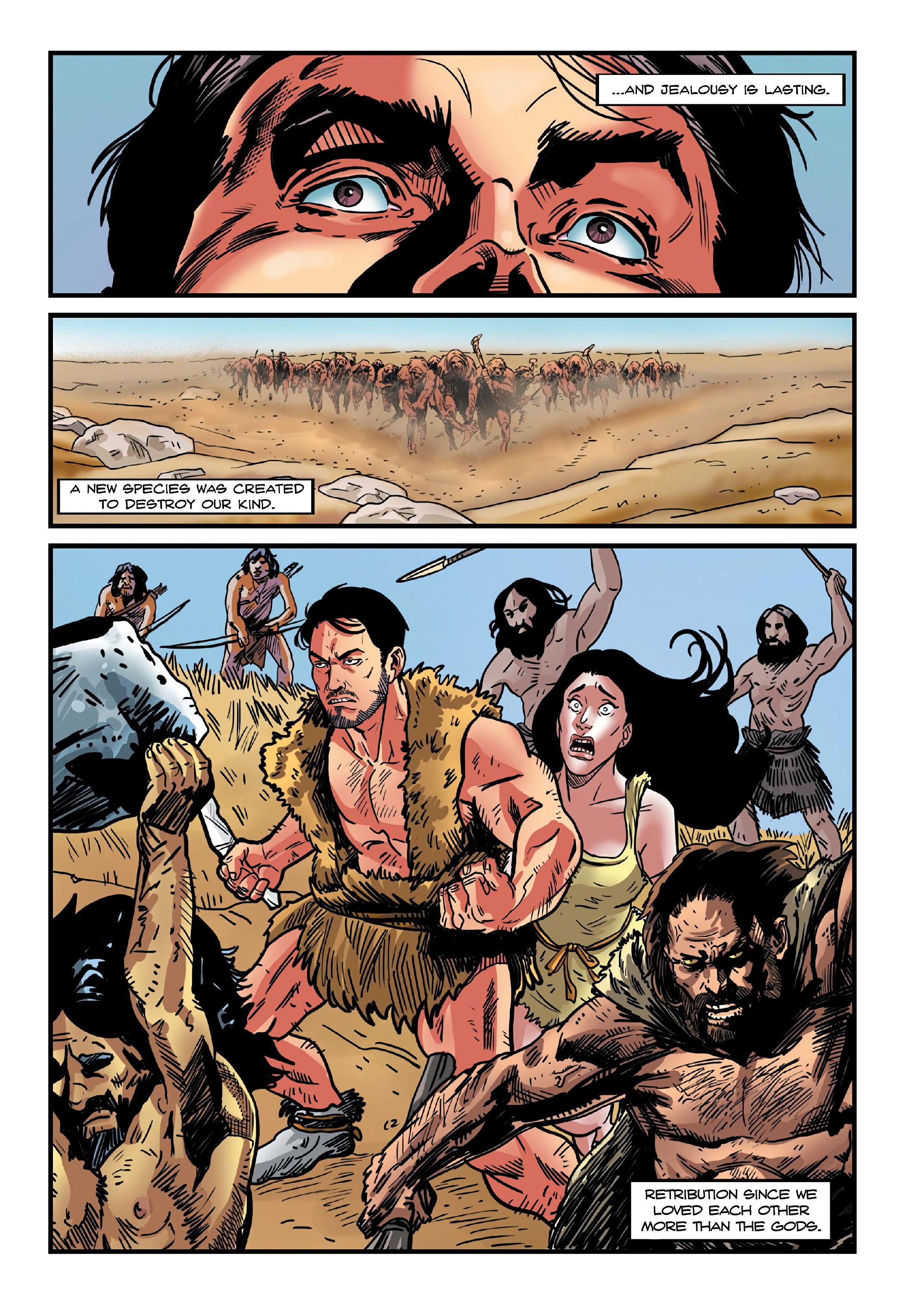 Read online Dinosaur Warrior comic -  Issue # TPB - 24