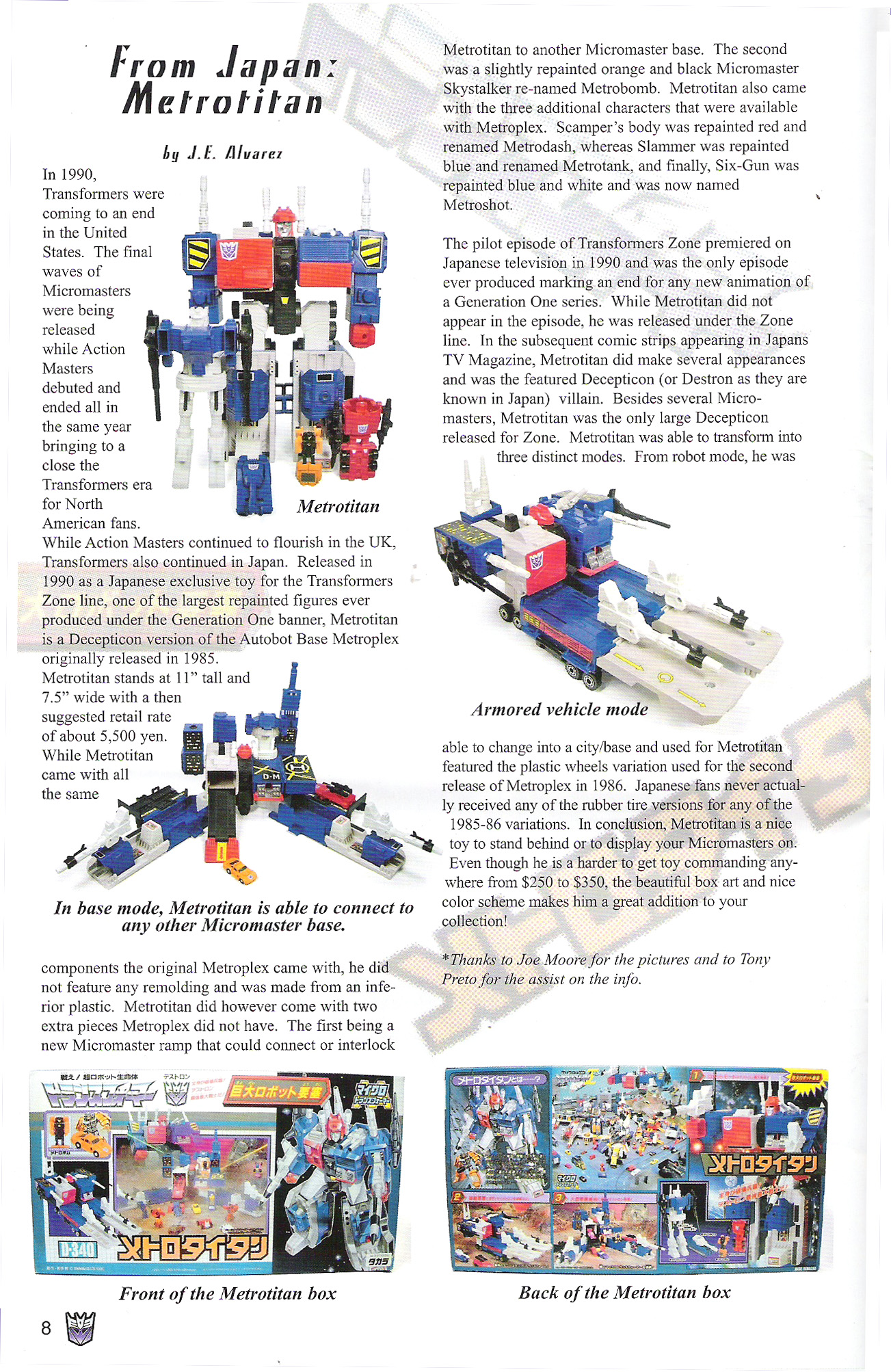 Read online Transformers: Collectors' Club comic -  Issue #5 - 8