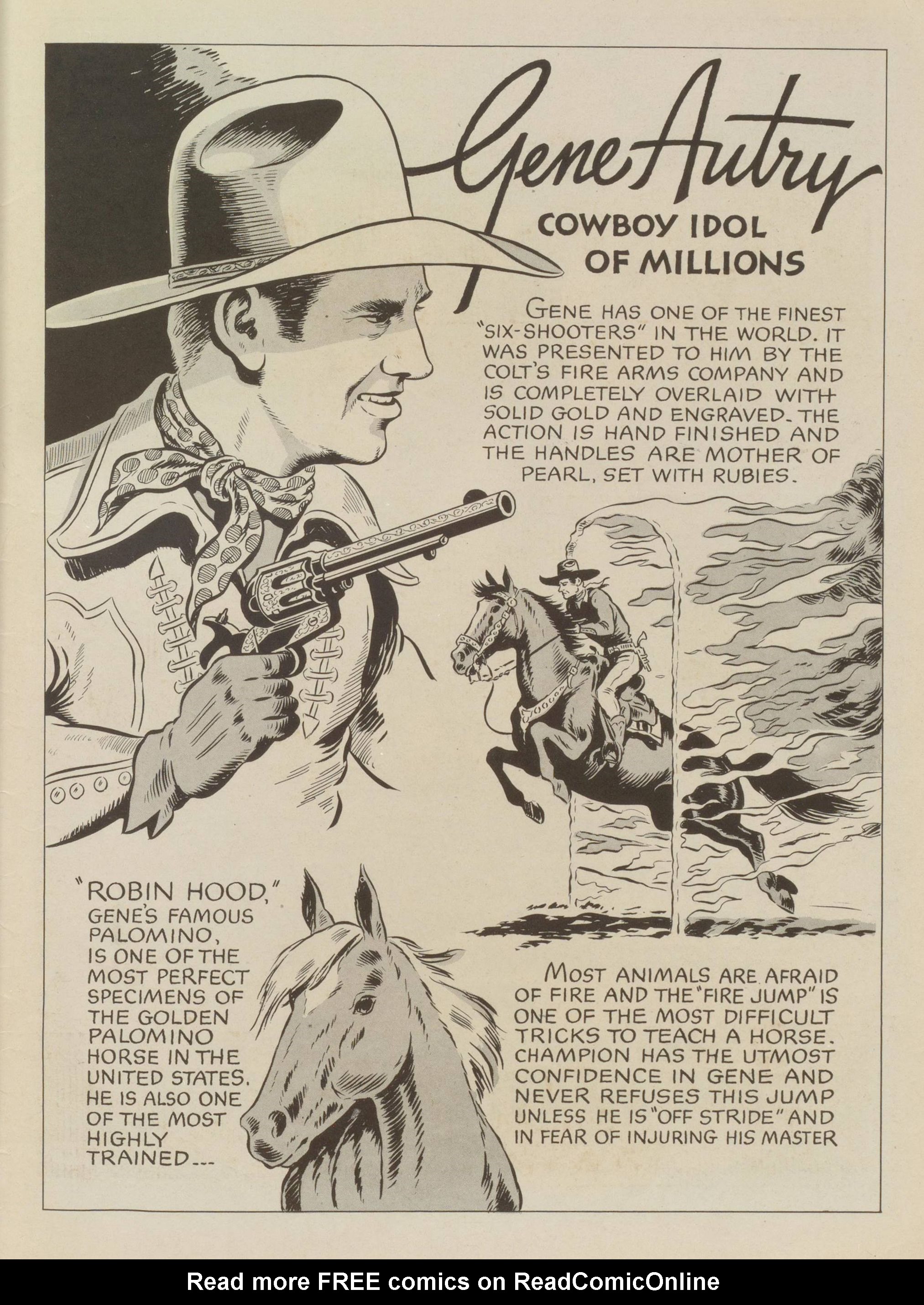 Read online Gene Autry Comics comic -  Issue #4 - 67