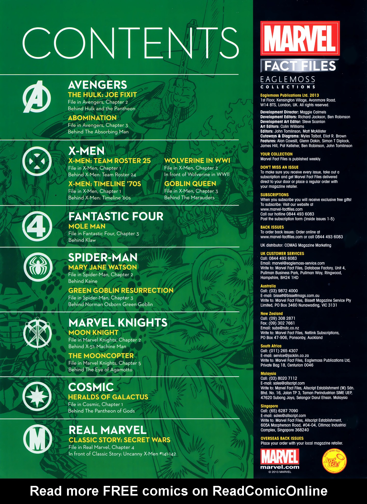 Read online Marvel Fact Files comic -  Issue #25 - 3