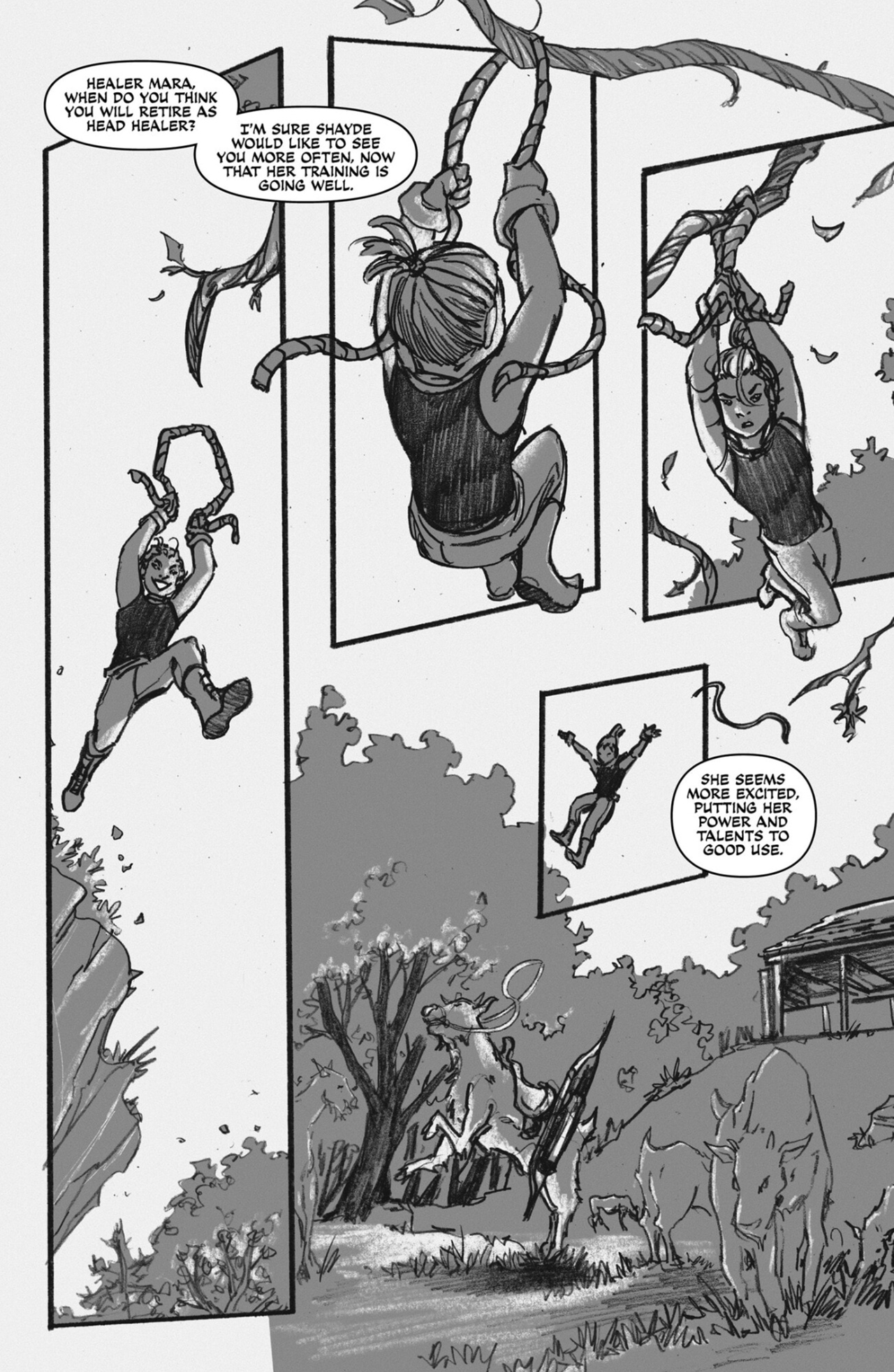 Read online Stoneheart comic -  Issue #6 - 7