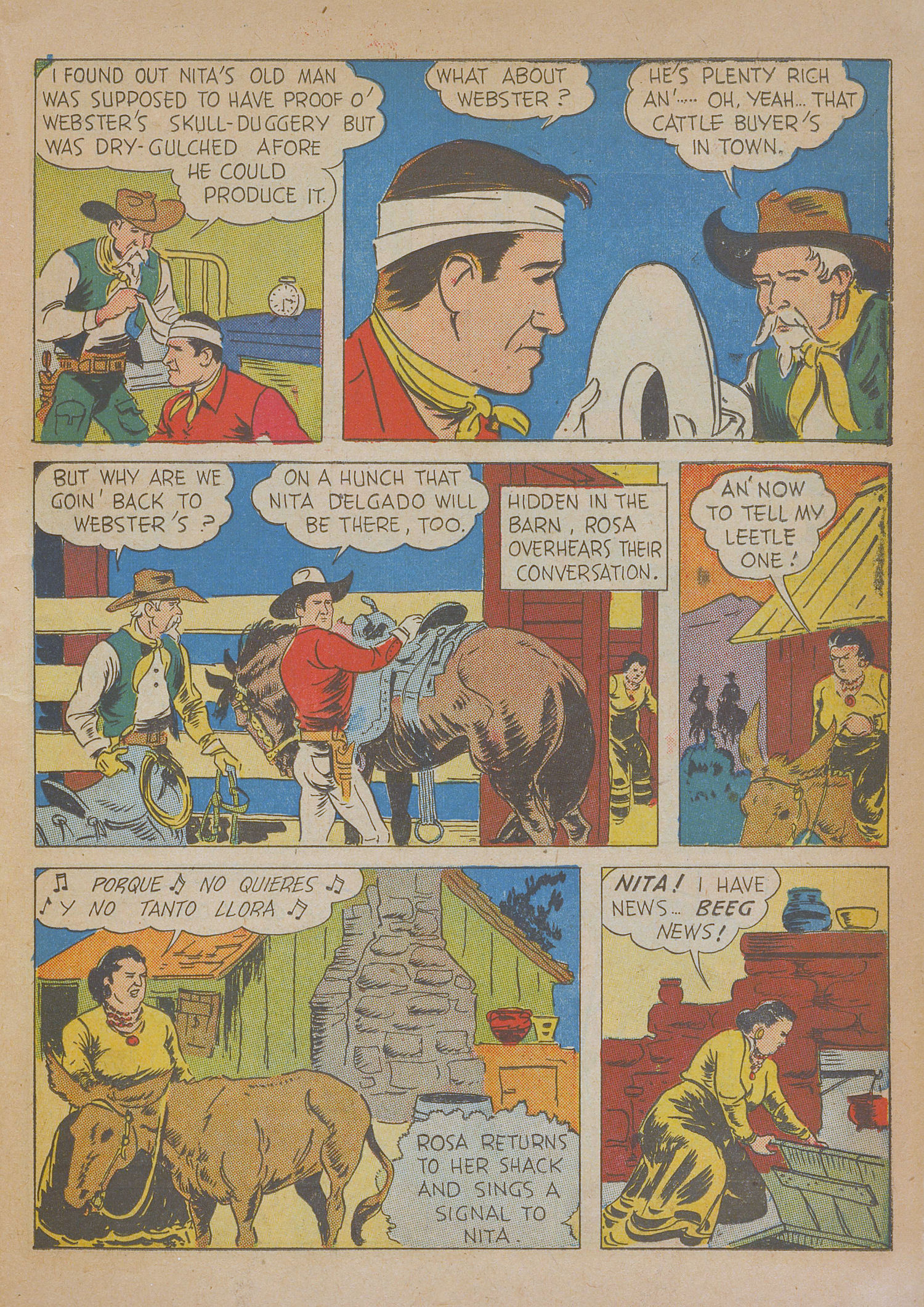 Read online Gene Autry Comics comic -  Issue #10 - 43