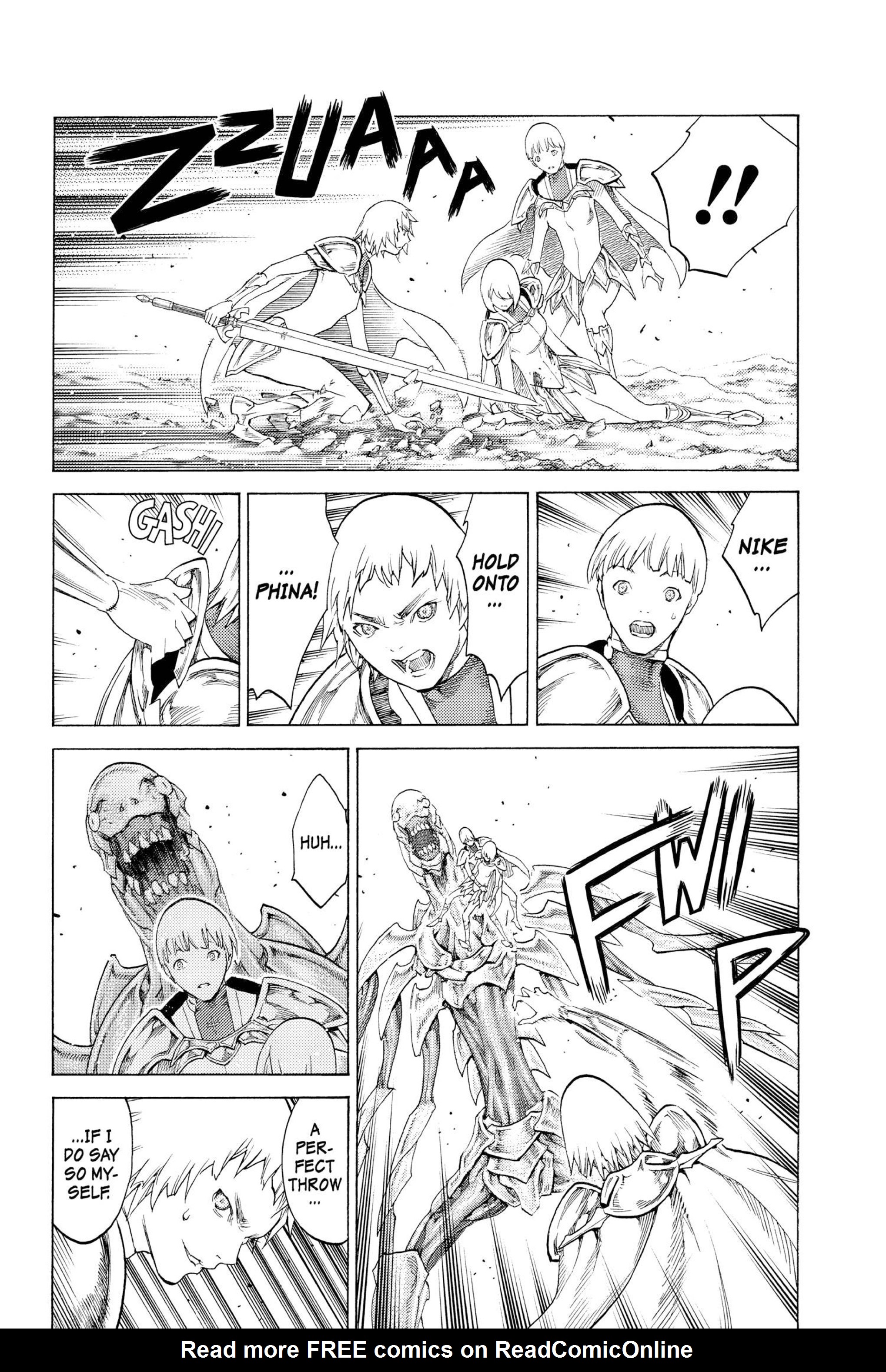 Read online Claymore comic -  Issue #20 - 105