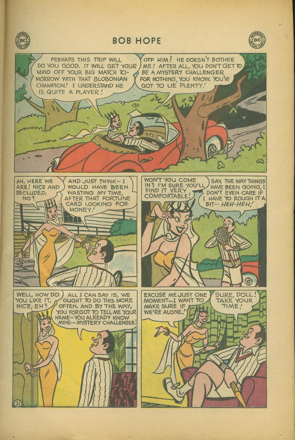 Read online The Adventures of Bob Hope comic -  Issue #56 - 27