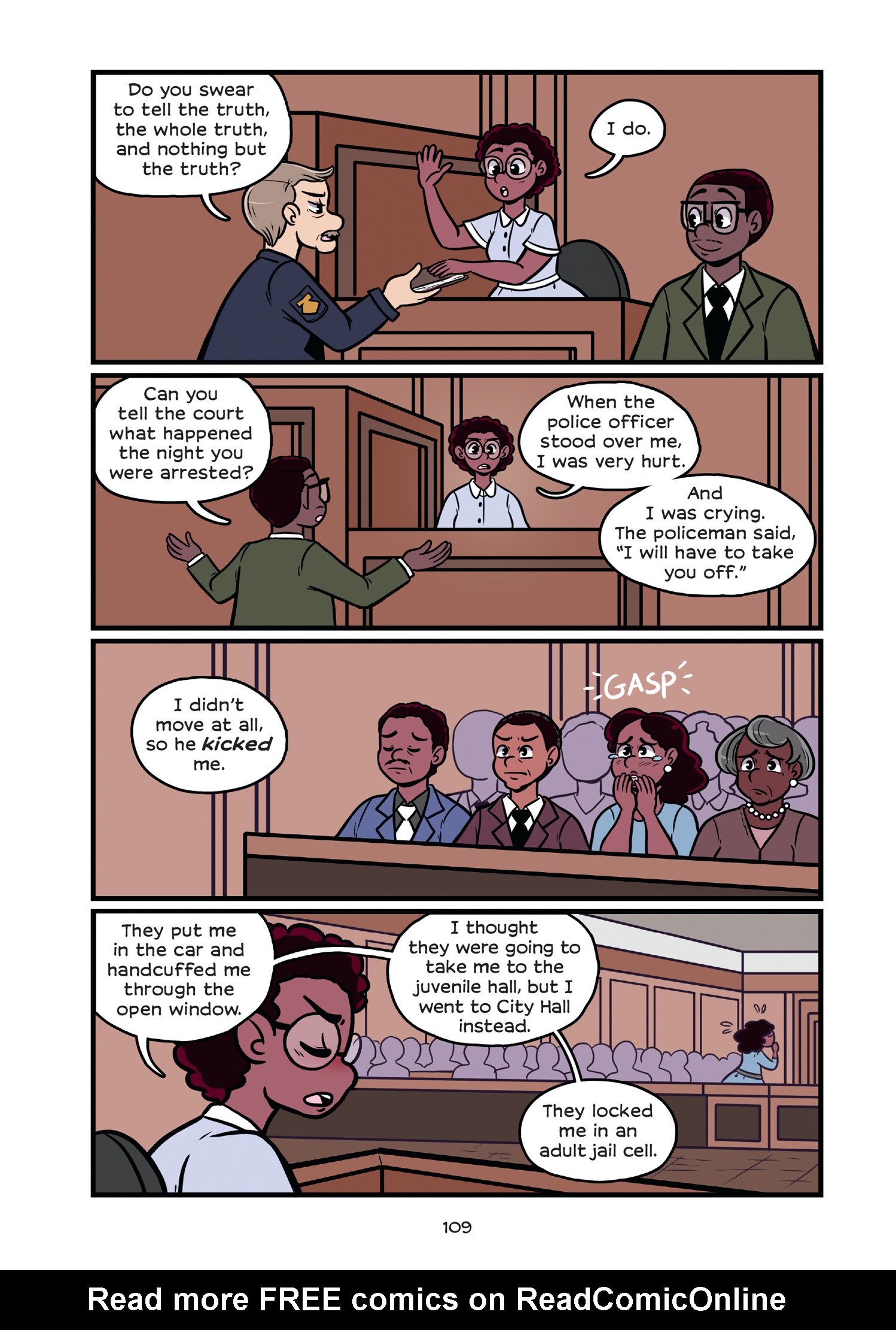 Read online History Comics comic -  Issue # Rosa Parks & Claudette Colvin - Civil Rights Heroes - 114