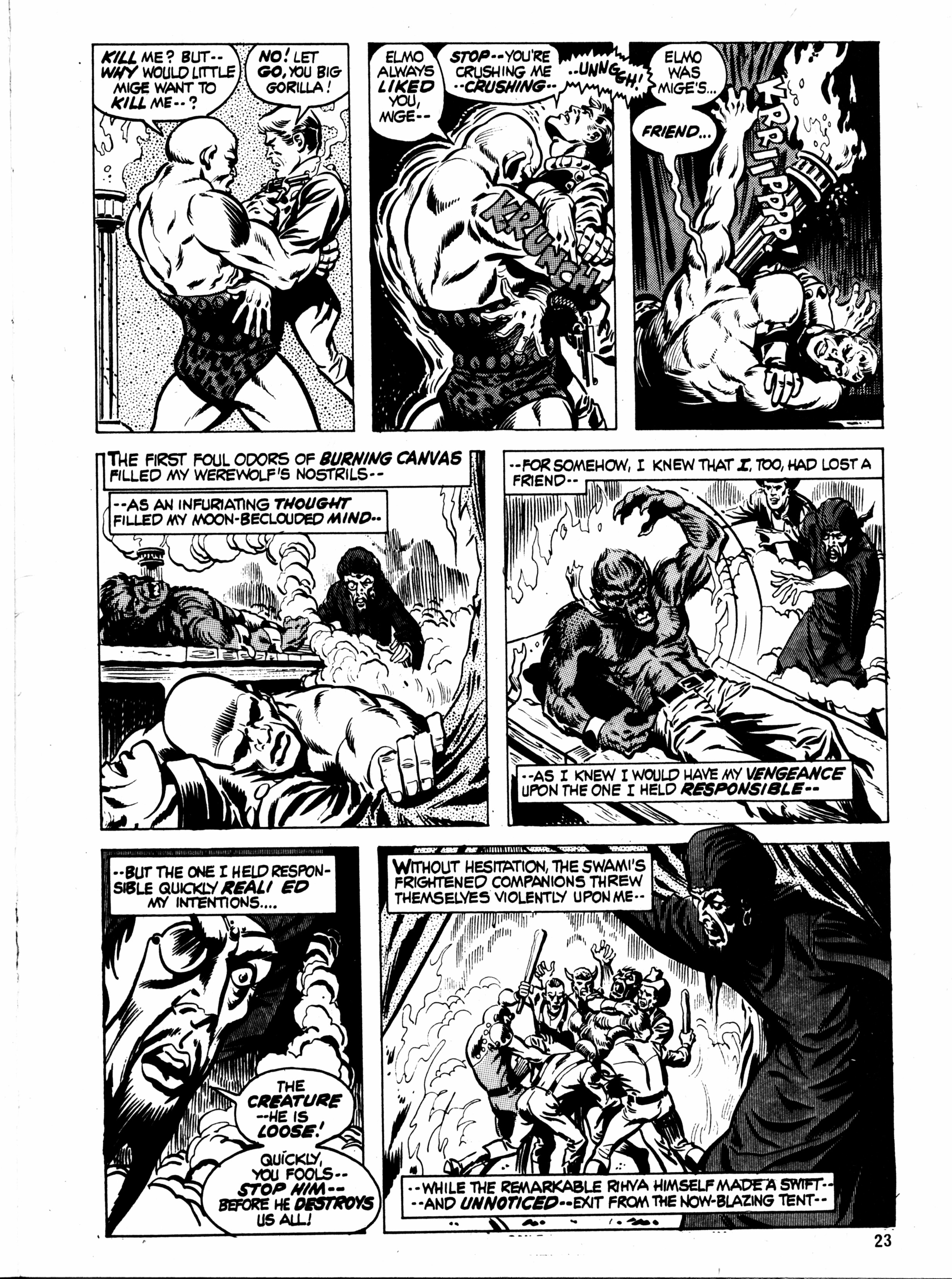 Read online Dracula Lives (1974) comic -  Issue #24 - 23