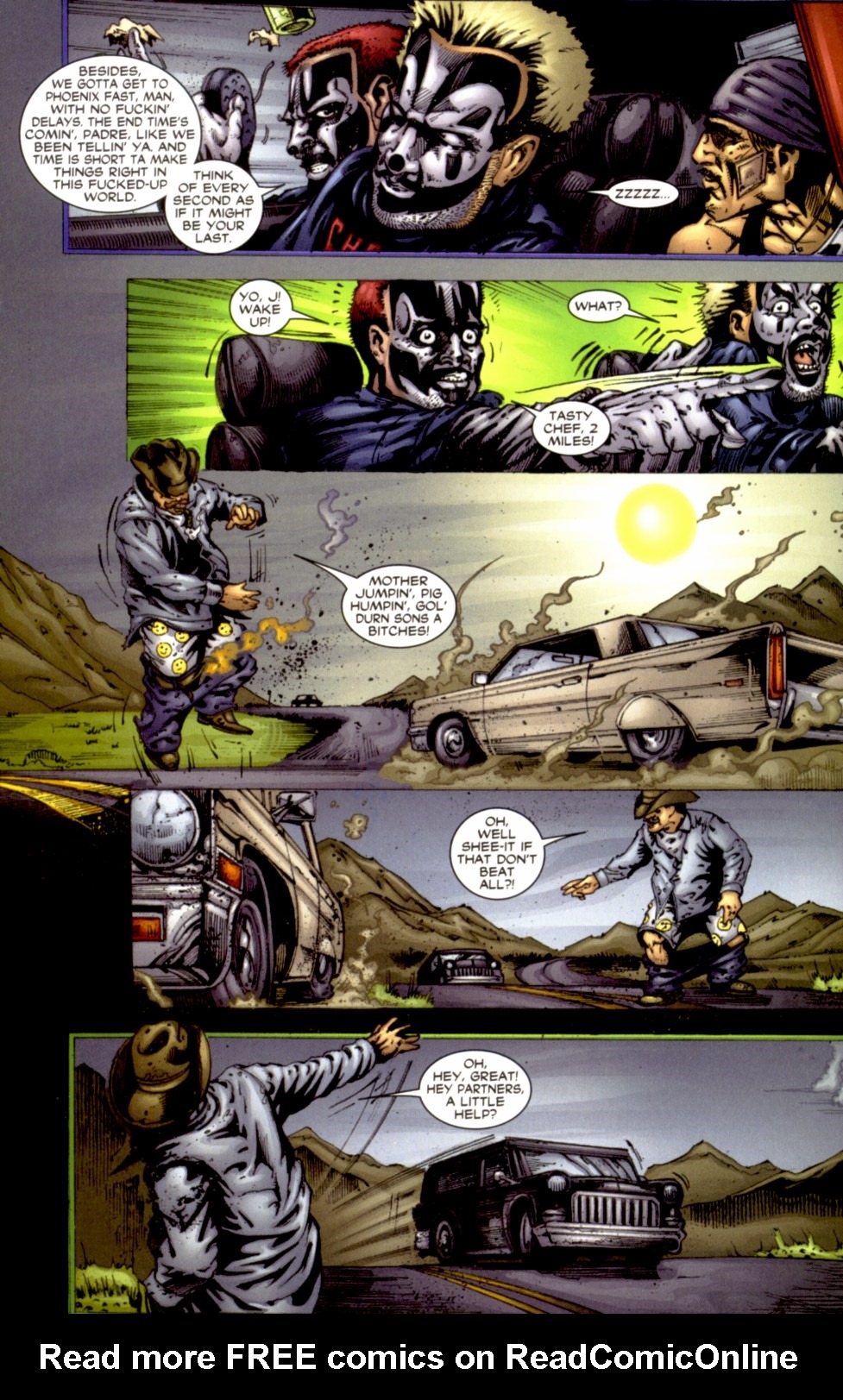 Read online Insane Clown Posse: The Pendulum comic -  Issue #5 - 7