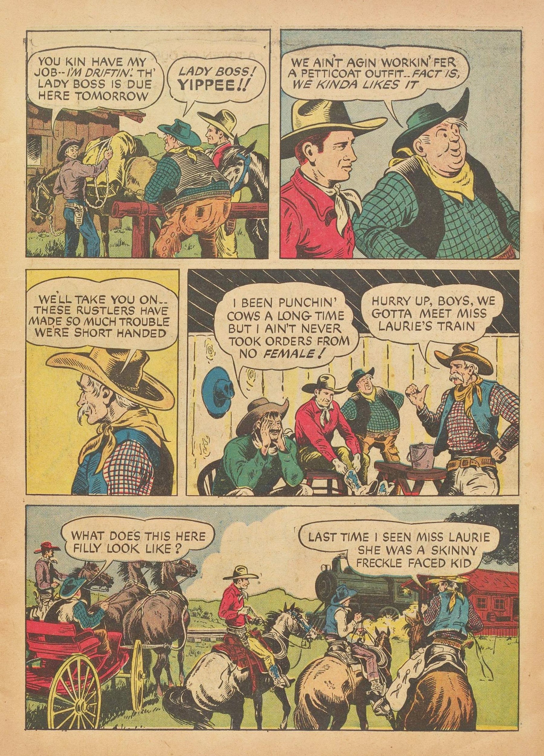 Read online Gene Autry Comics comic -  Issue #2 - 11