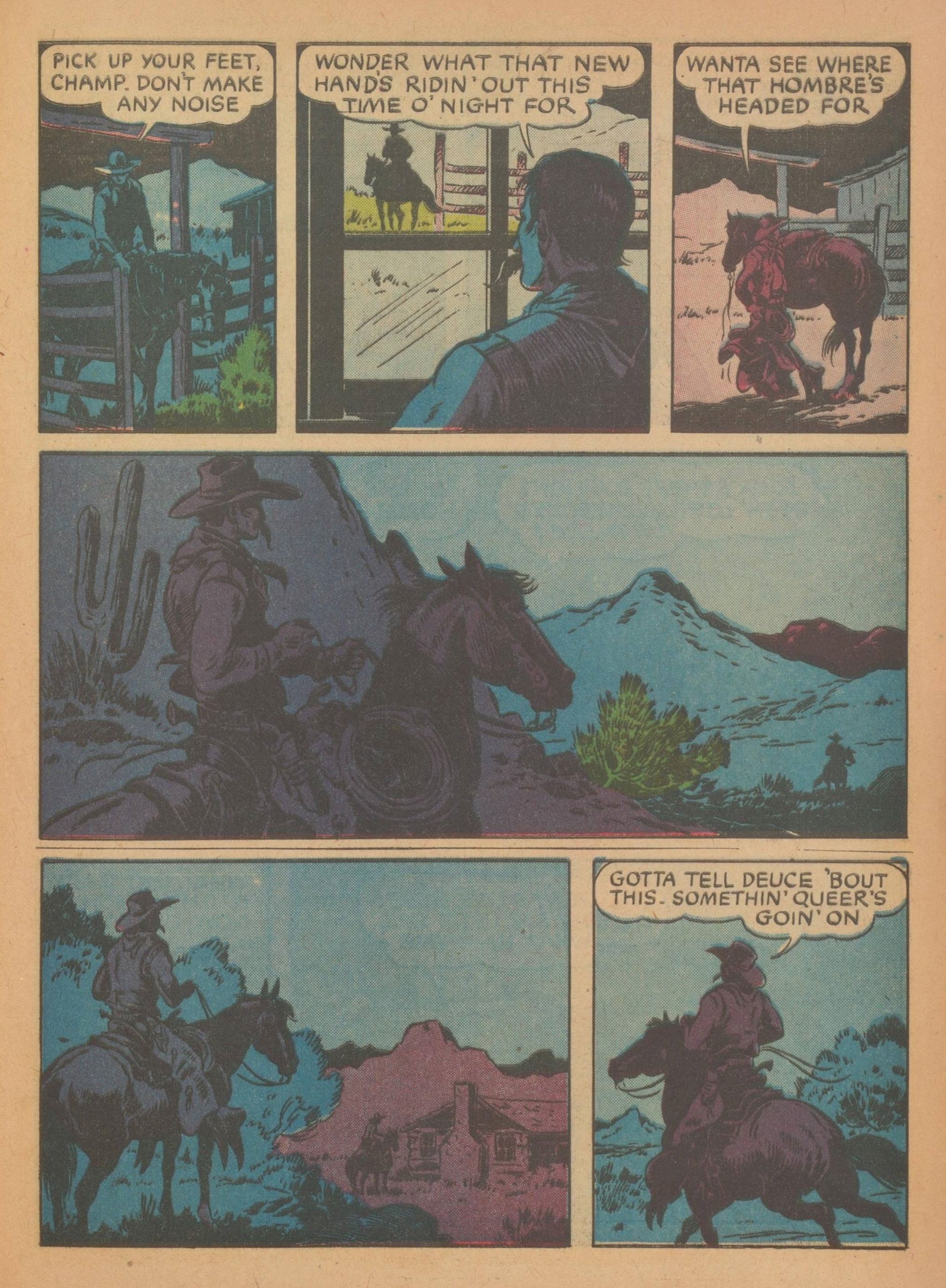 Read online Gene Autry Comics comic -  Issue #4 - 17