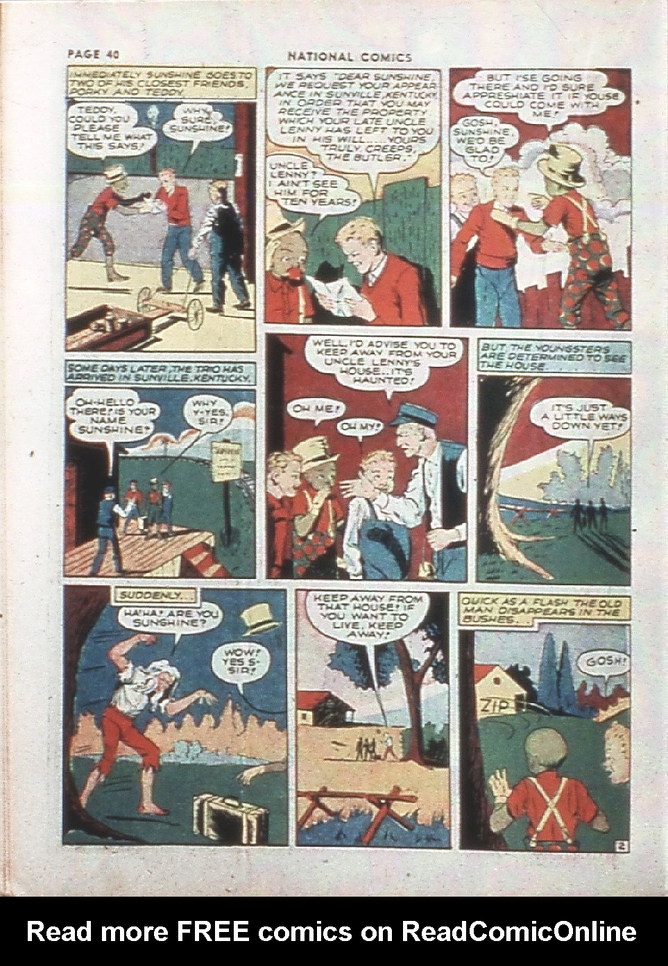 Read online National Comics comic -  Issue #12 - 42