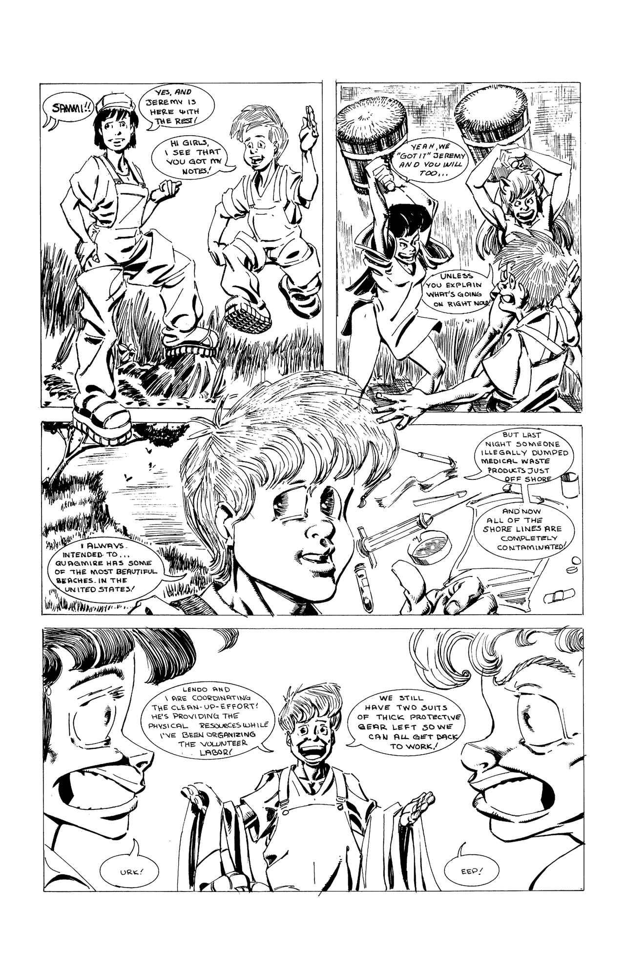 Read online Ninja High School Swimsuit comic -  Issue #2001 - 38