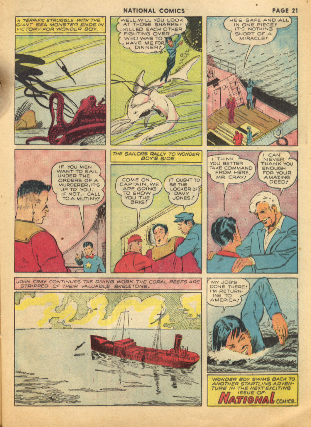 Read online National Comics comic -  Issue #10 - 23