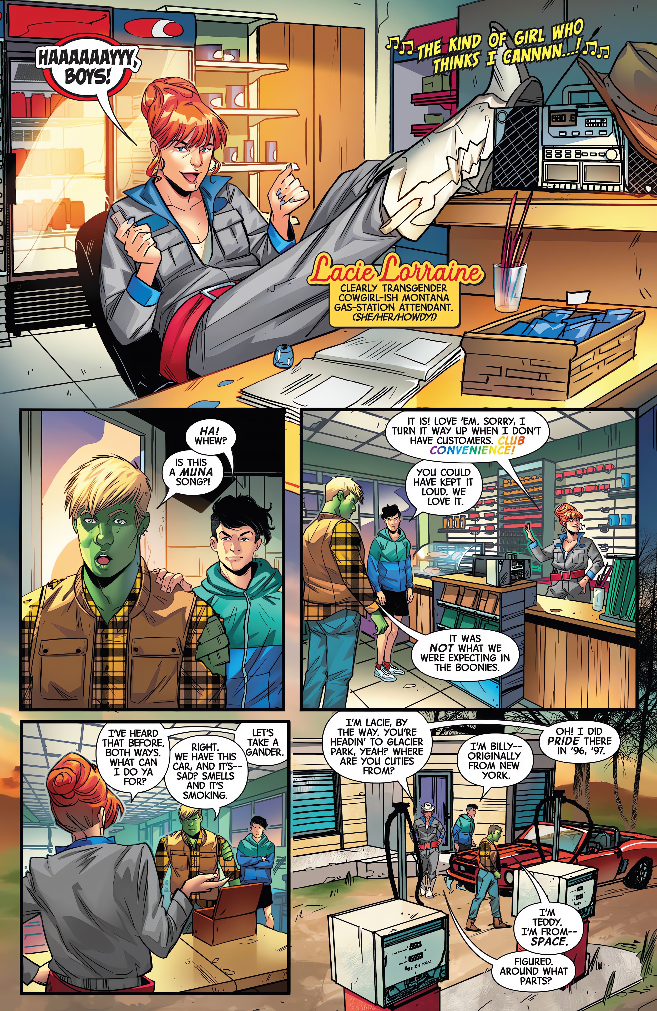 Read online Marvel's Voices: Pride (2023) comic -  Issue # TPB - 37