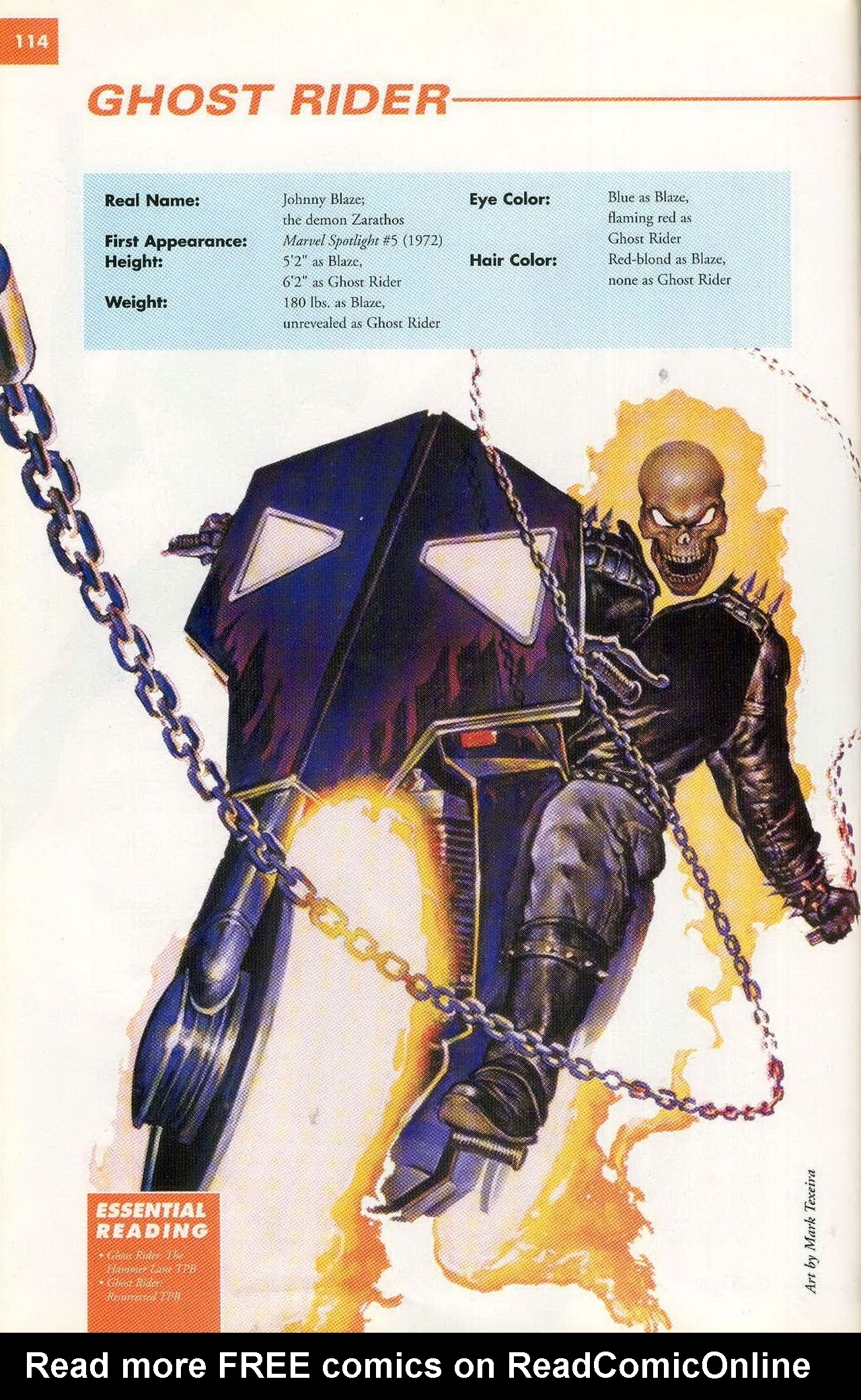 Read online Marvel Encyclopedia comic -  Issue # TPB 1 - 112