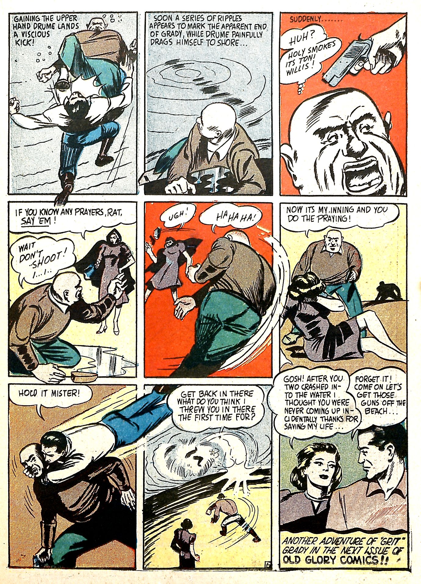 Read online Captain Fearless comic -  Issue #2 - 20