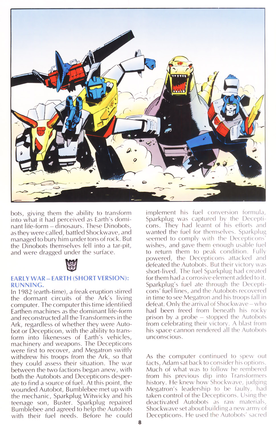 Read online The Transformers Annual comic -  Issue #1988 - 7