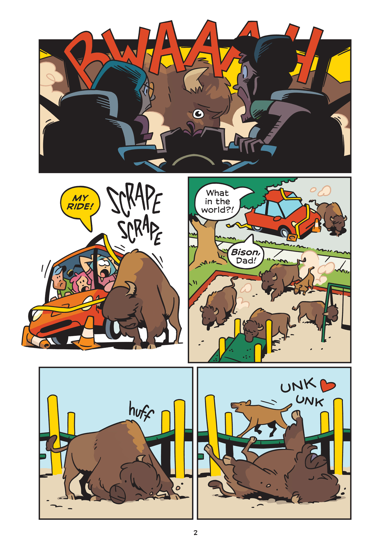 Read online History Comics comic -  Issue # The American Bison - The Buffalos Survival Tale - 8