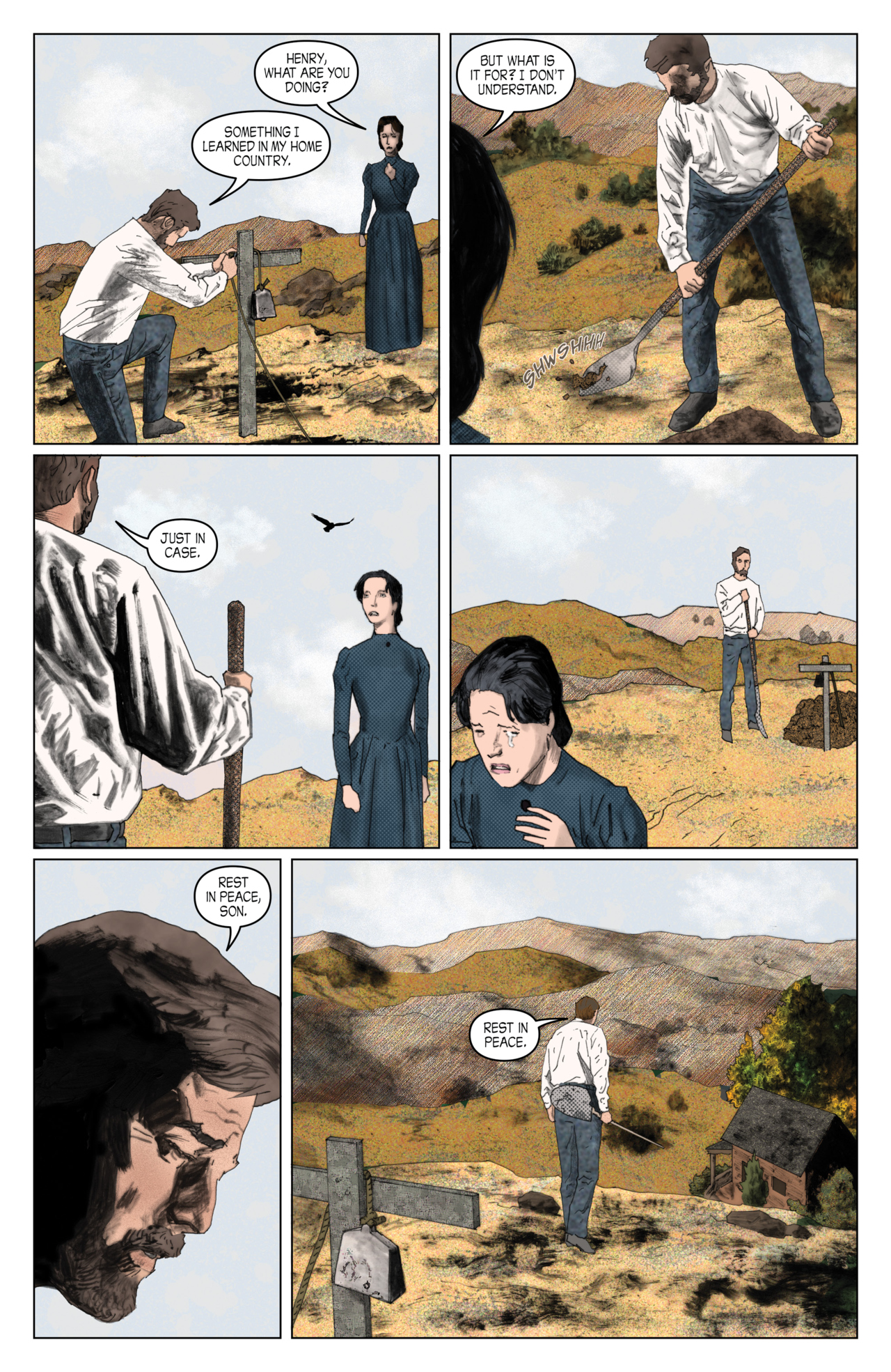 Read online John Carpenter's Night Terrors comic -  Issue # Black Sparrow - 20