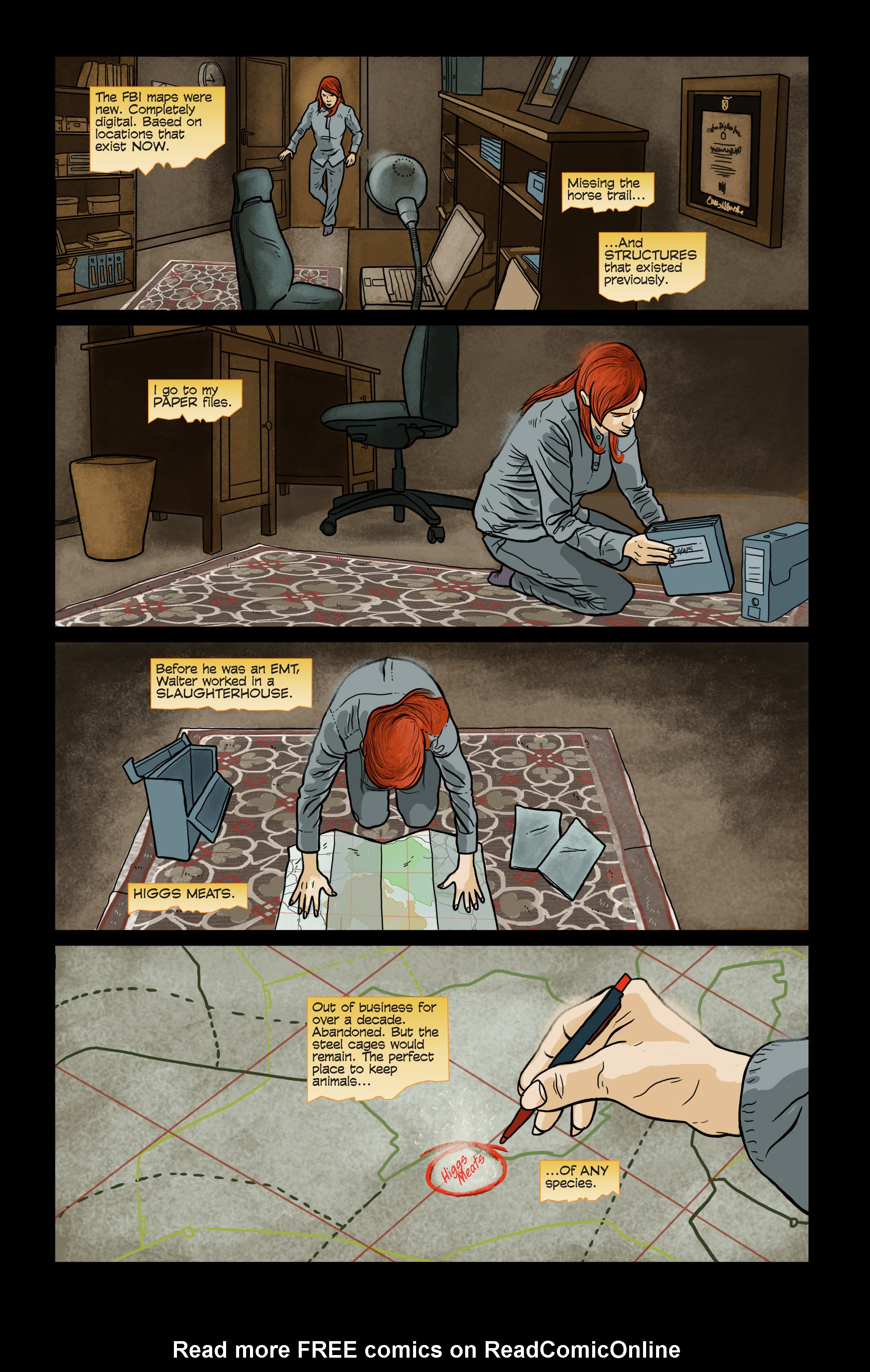 Read online Missing: A Kim Willows Mystery comic -  Issue #3 - 17