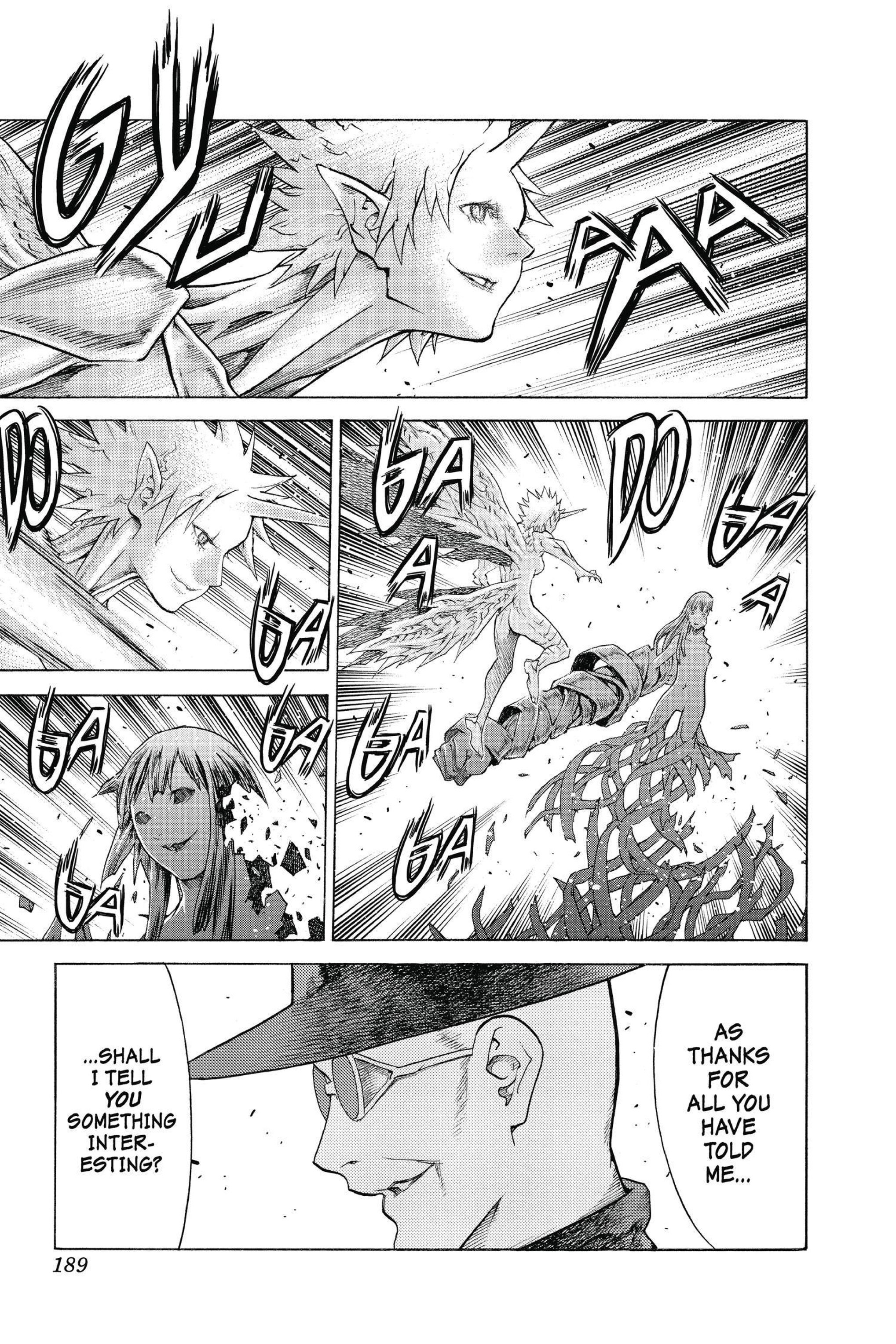 Read online Claymore comic -  Issue #24 - 172