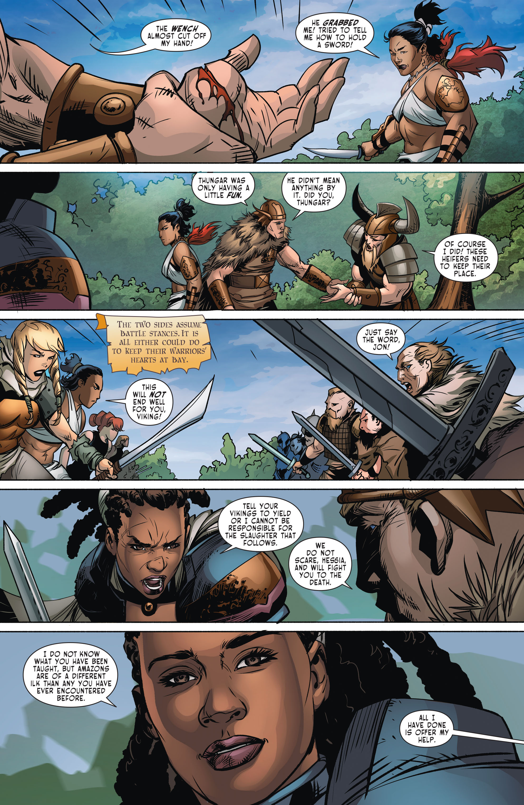 Read online The Odyssey of the Amazons comic -  Issue #2 - 20