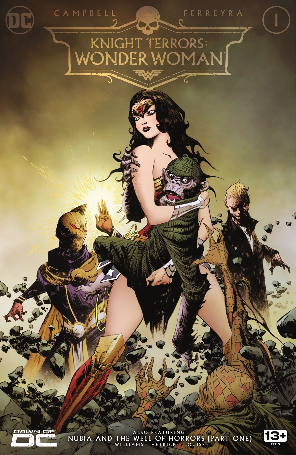 Read online Knight Terrors: Wonder Woman comic -  Issue #1 - 1