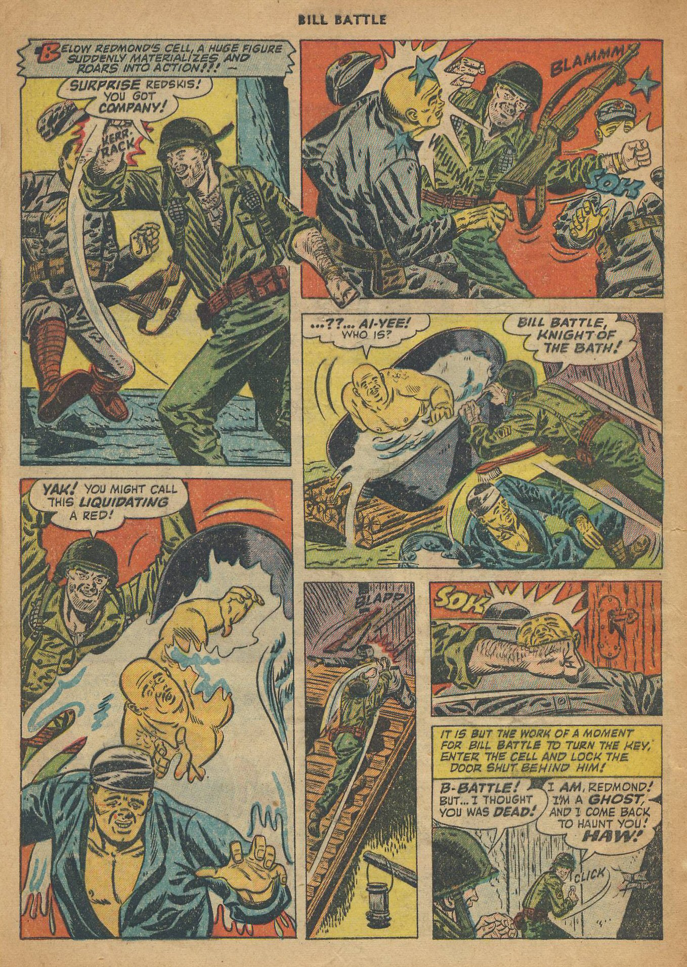 Read online Bill Battle: The One Man Army comic -  Issue #1 - 32