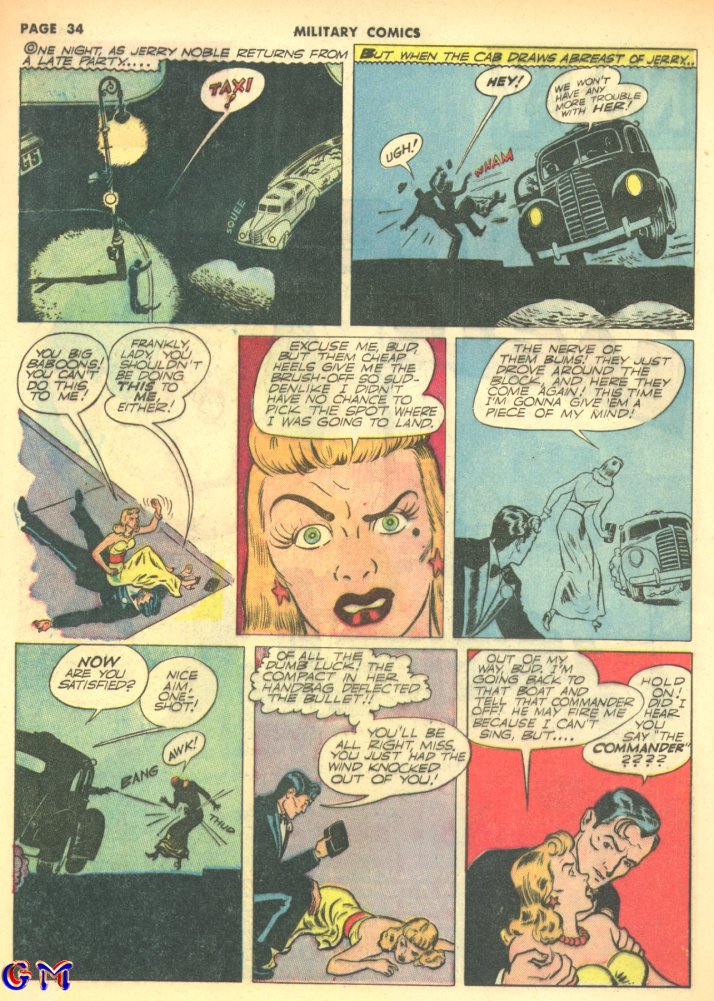 Read online Military Comics comic -  Issue #8 - 36
