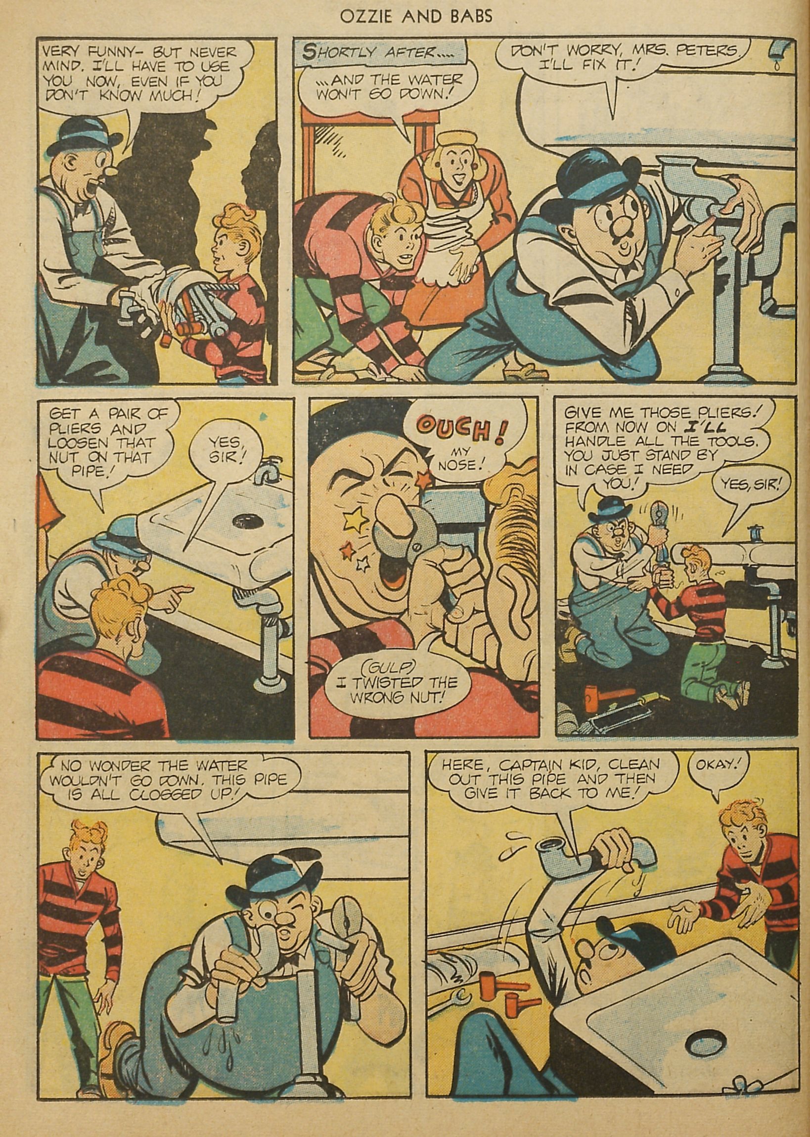 Read online Ozzie And Babs comic -  Issue #9 - 24