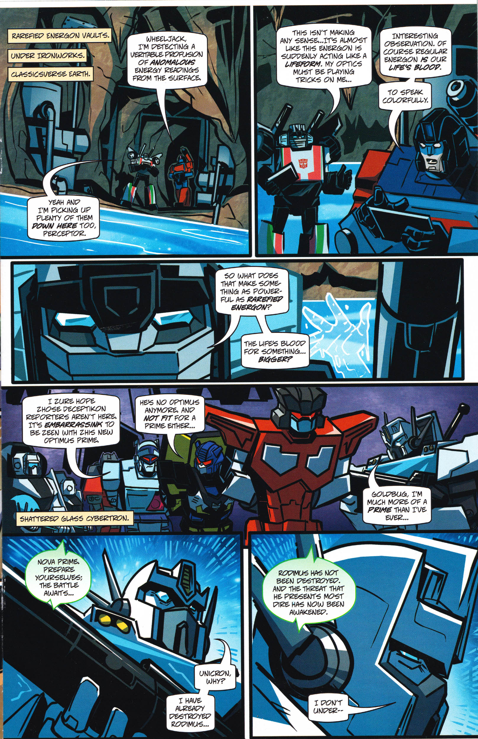 Read online Transformers: Collectors' Club comic -  Issue #66 - 5