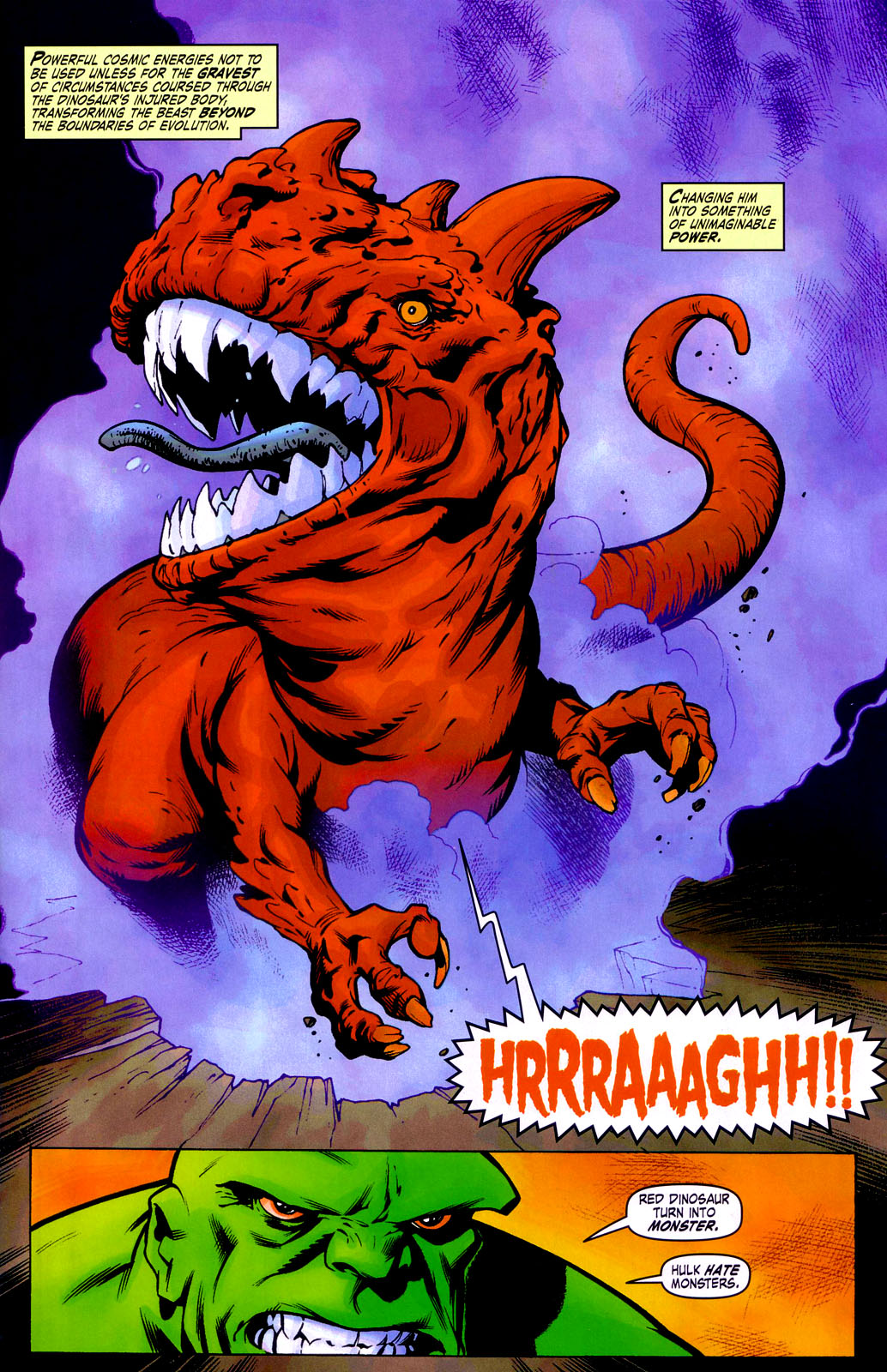 Read online Marvel Monsters: Devil Dinosaur comic -  Issue # Full - 17