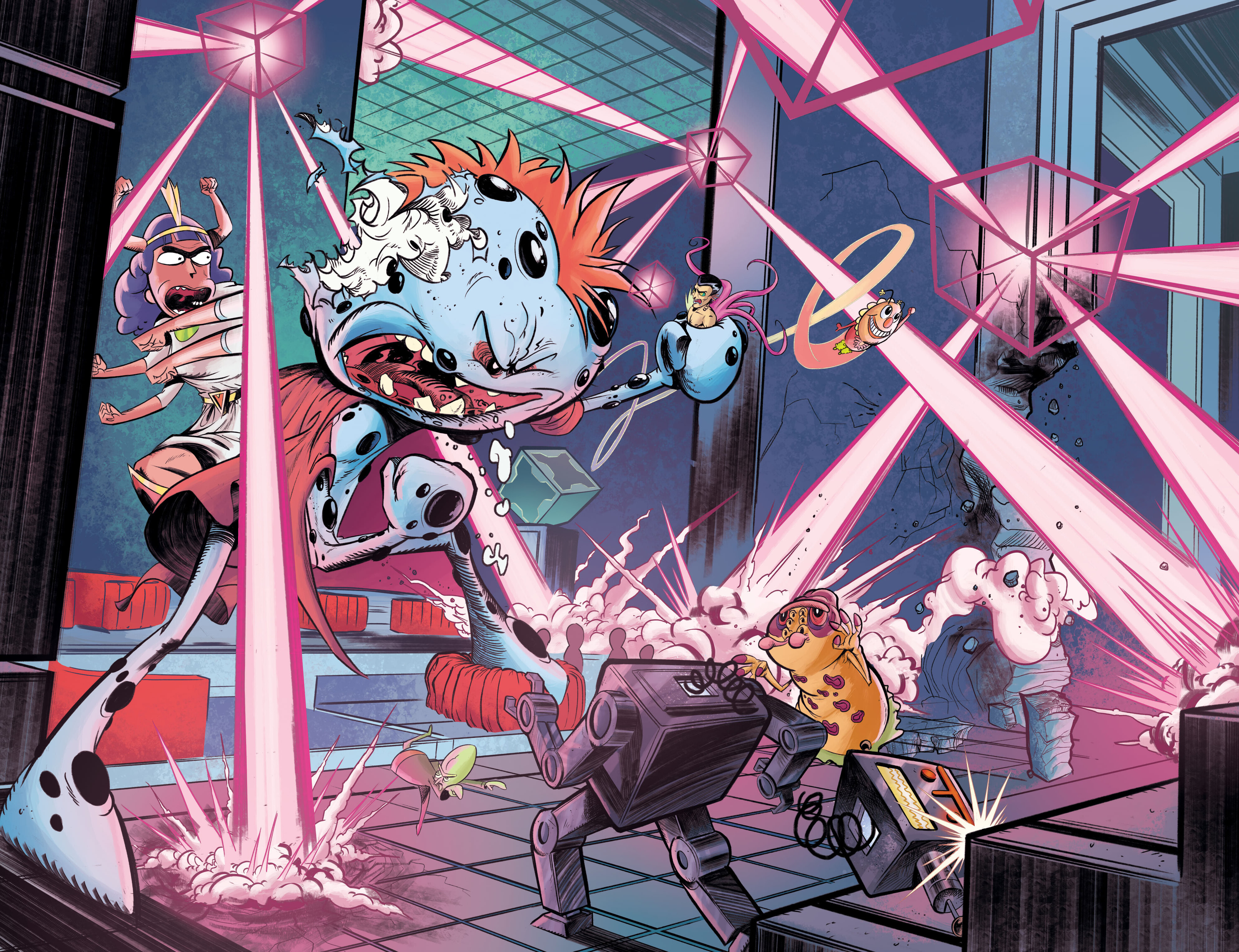 Read online Rick and Morty: Crisis on C-137 comic -  Issue # TPB - 82