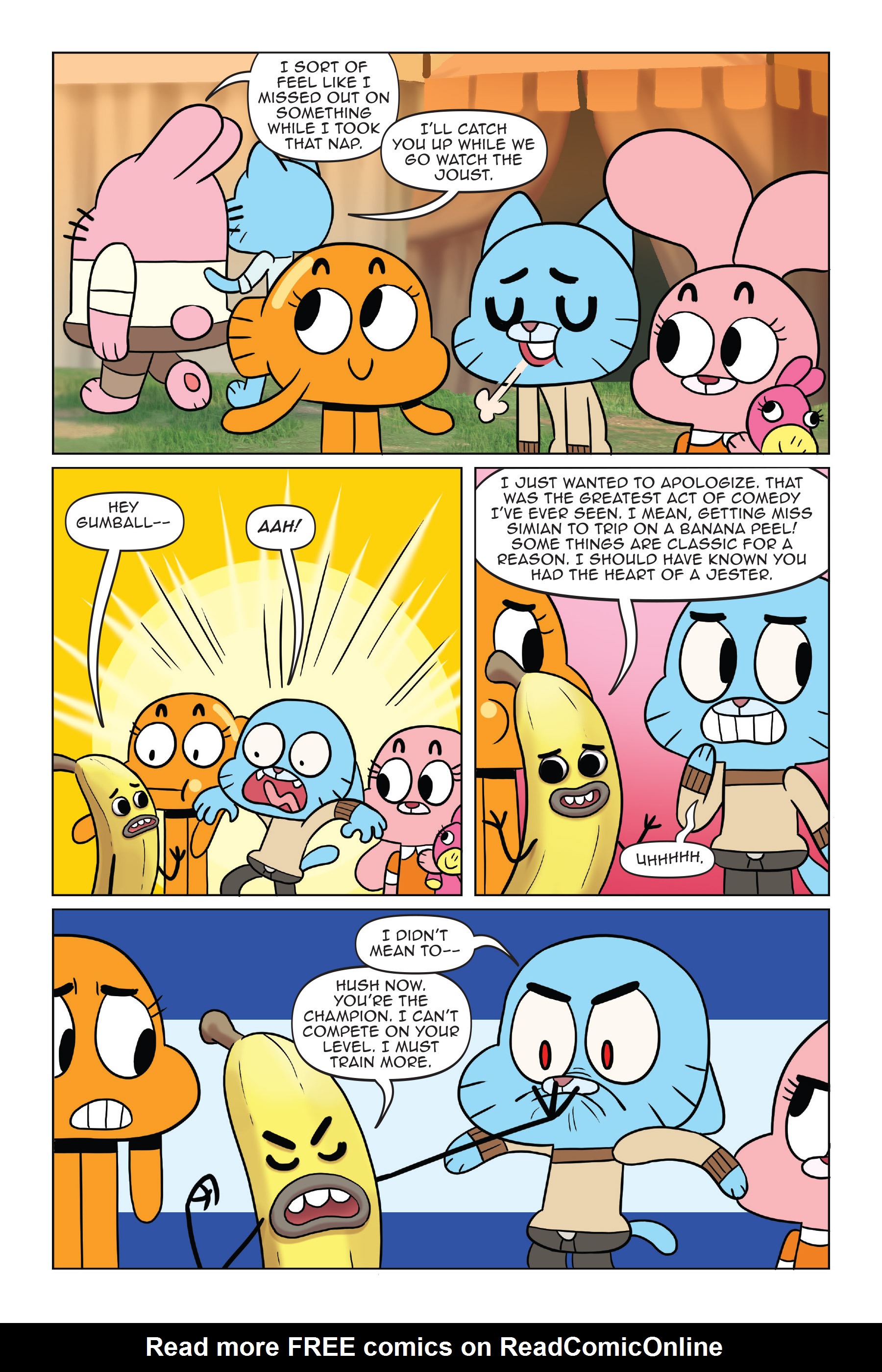 Read online The Amazing World of Gumball: Fairy Tale Trouble comic -  Issue # Full - 134