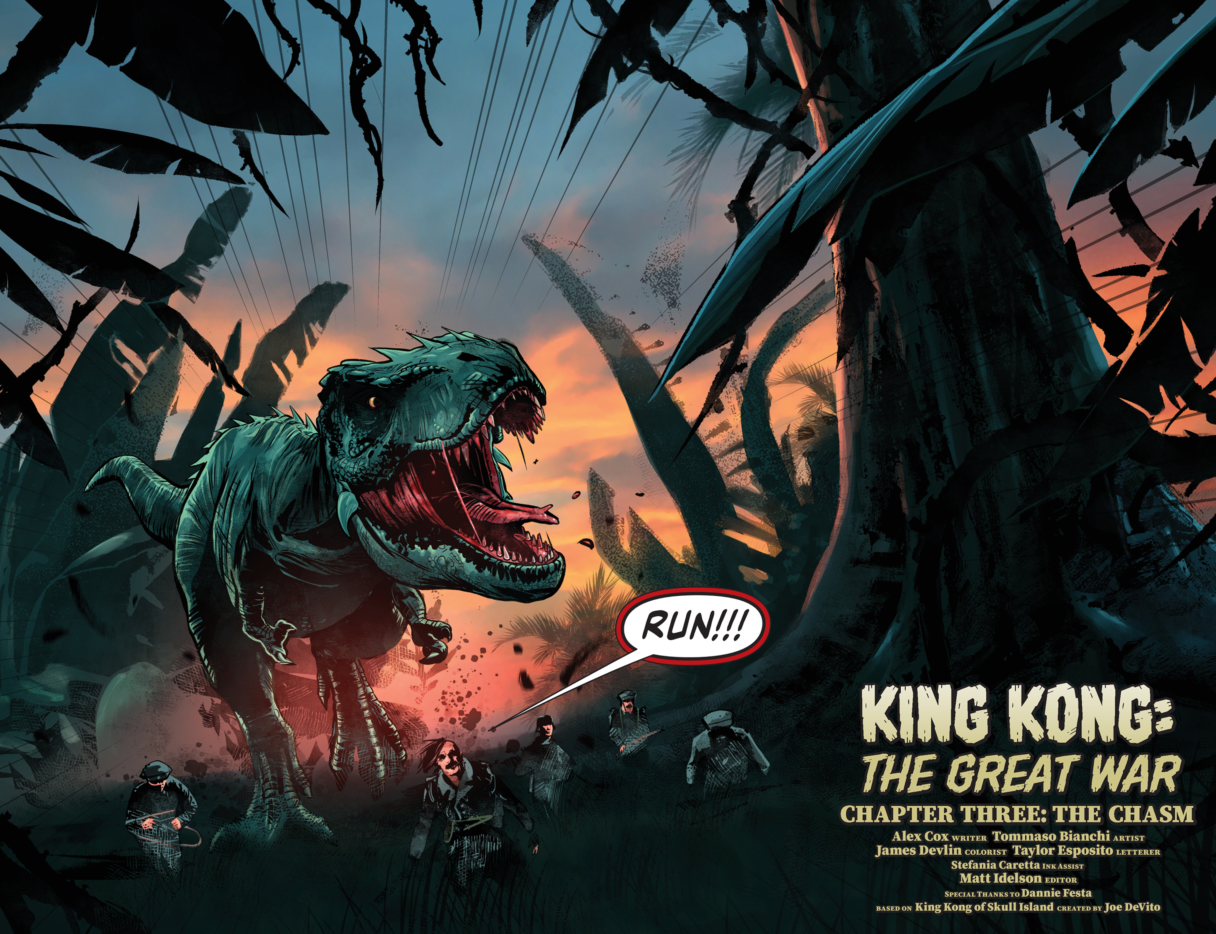 Read online Kong: The Great War comic -  Issue #3 - 6