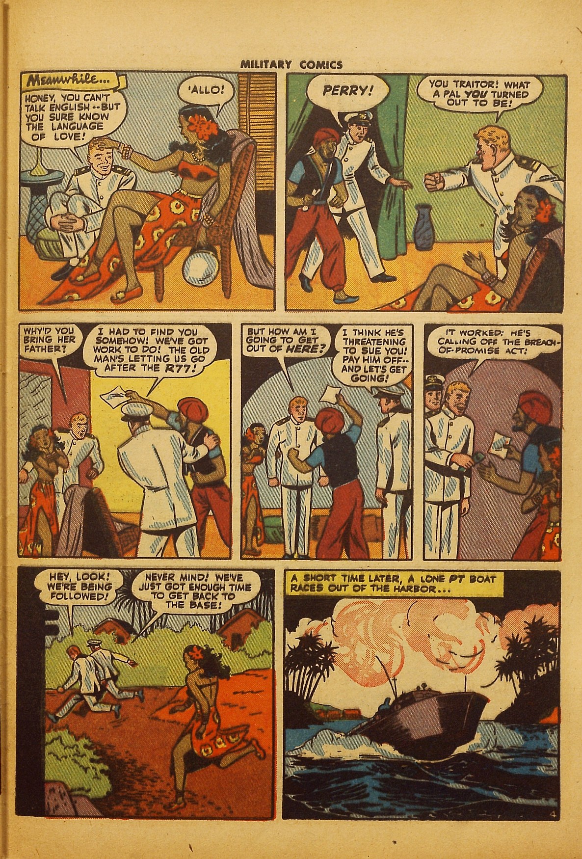 Read online Military Comics comic -  Issue #36 - 45