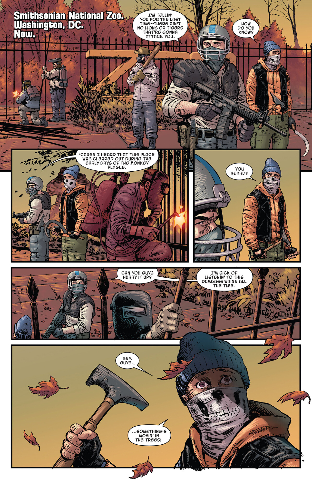 Read online Planet of the Apes (2023) comic -  Issue #5 - 2