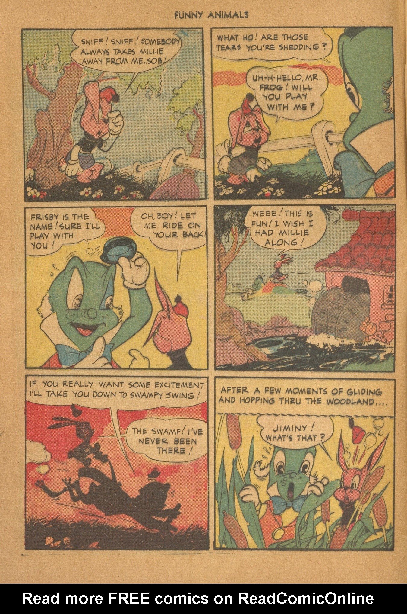 Read online Fawcett's Funny Animals comic -  Issue #12 - 6
