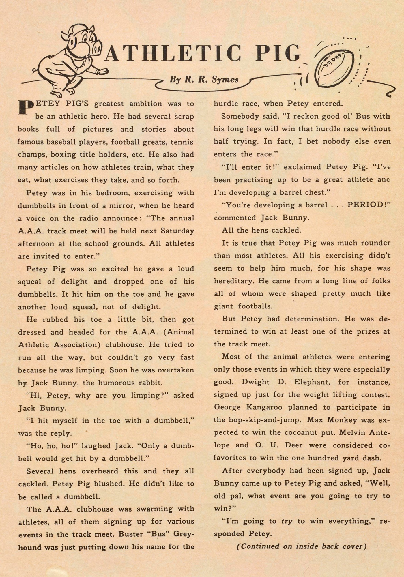 Read online Fawcett's Funny Animals comic -  Issue #79 - 2