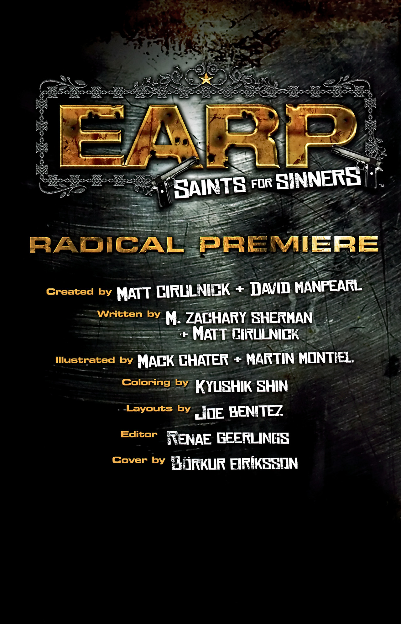 Read online Earp: Saints For Sinners comic -  Issue #0 - 2