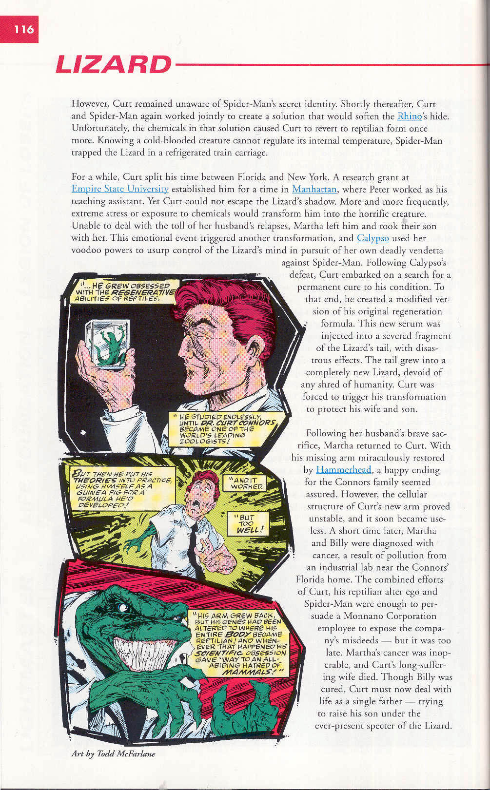 Read online Marvel Encyclopedia comic -  Issue # TPB 4 - 116