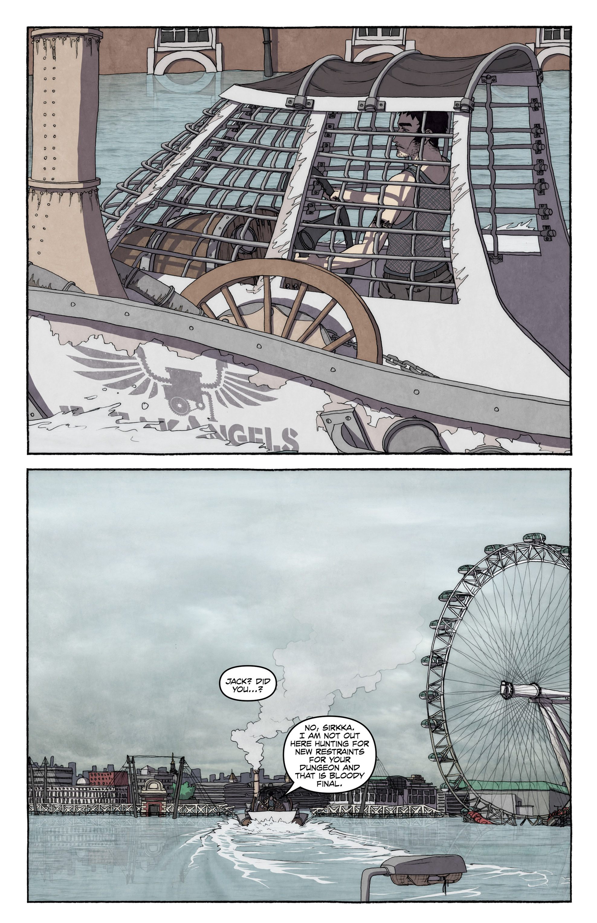 Read online FreakAngels comic -  Issue #1 - 86