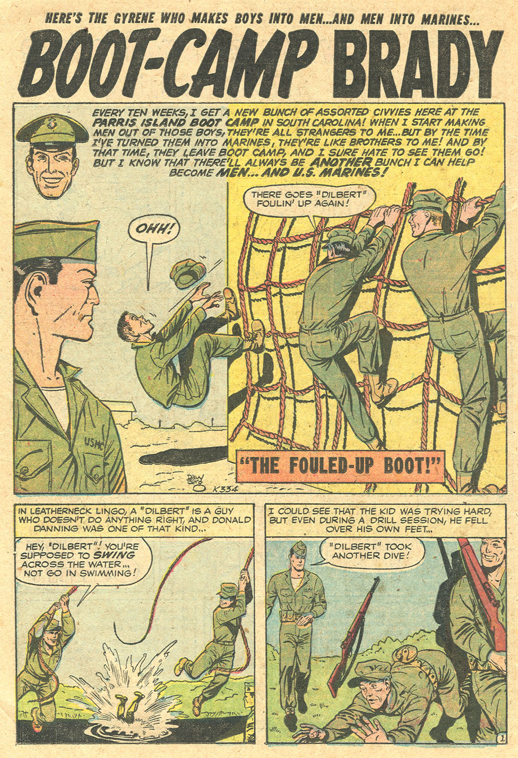 Read online Marines in Action comic -  Issue #9 - 22