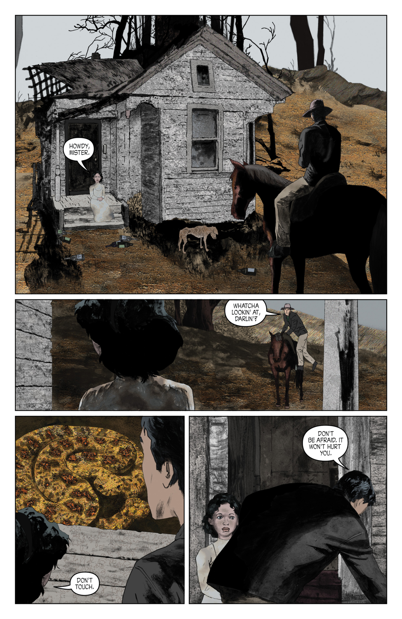 Read online John Carpenter's Night Terrors comic -  Issue # Black Sparrow - 56