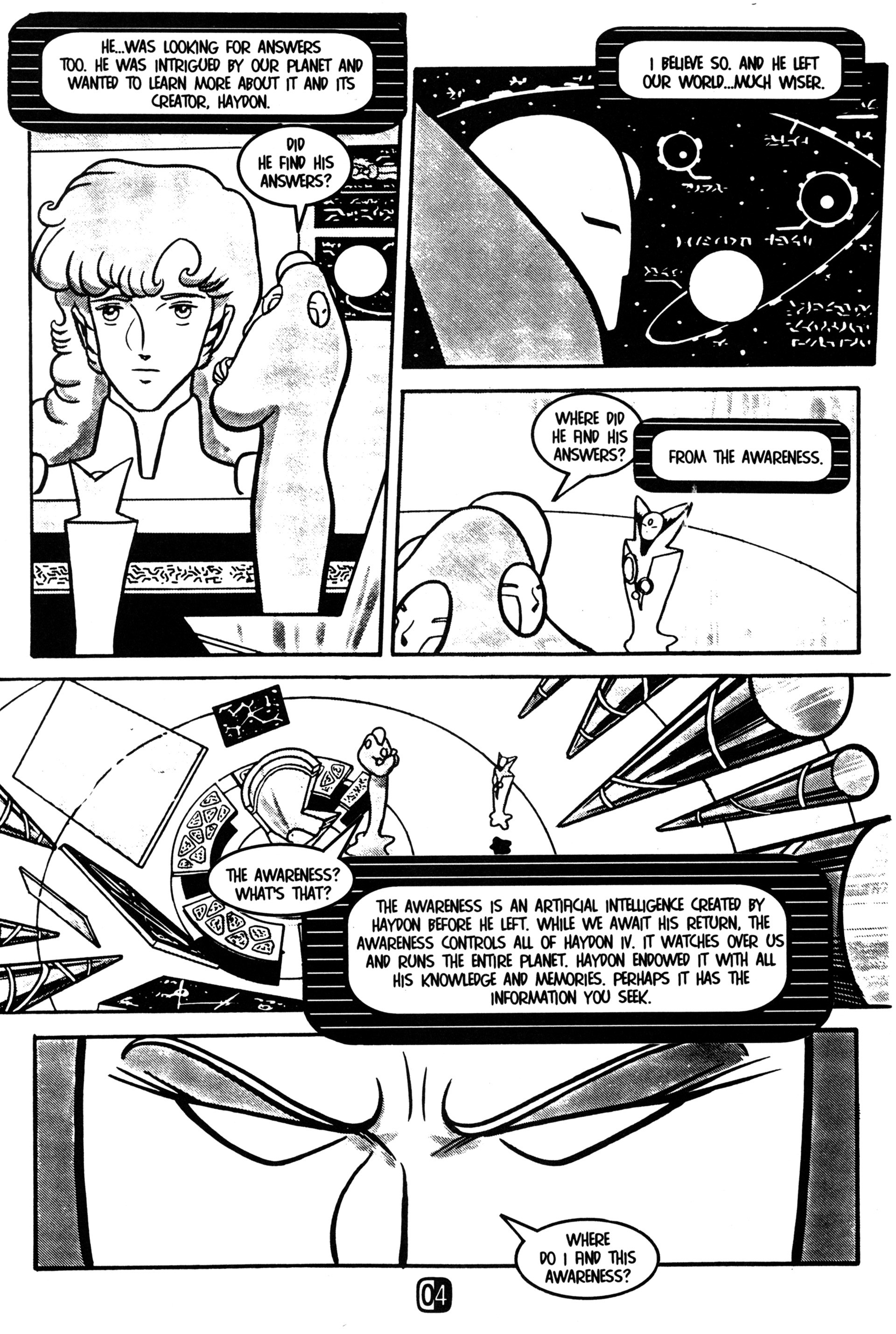 Read online Robotech: Cyber World - Secrets of Haydon IV comic -  Issue # Full - 6