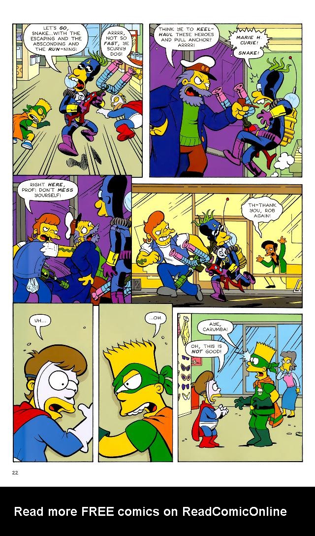 Read online Bongo Comics Free-For-All! comic -  Issue #2009 - 23
