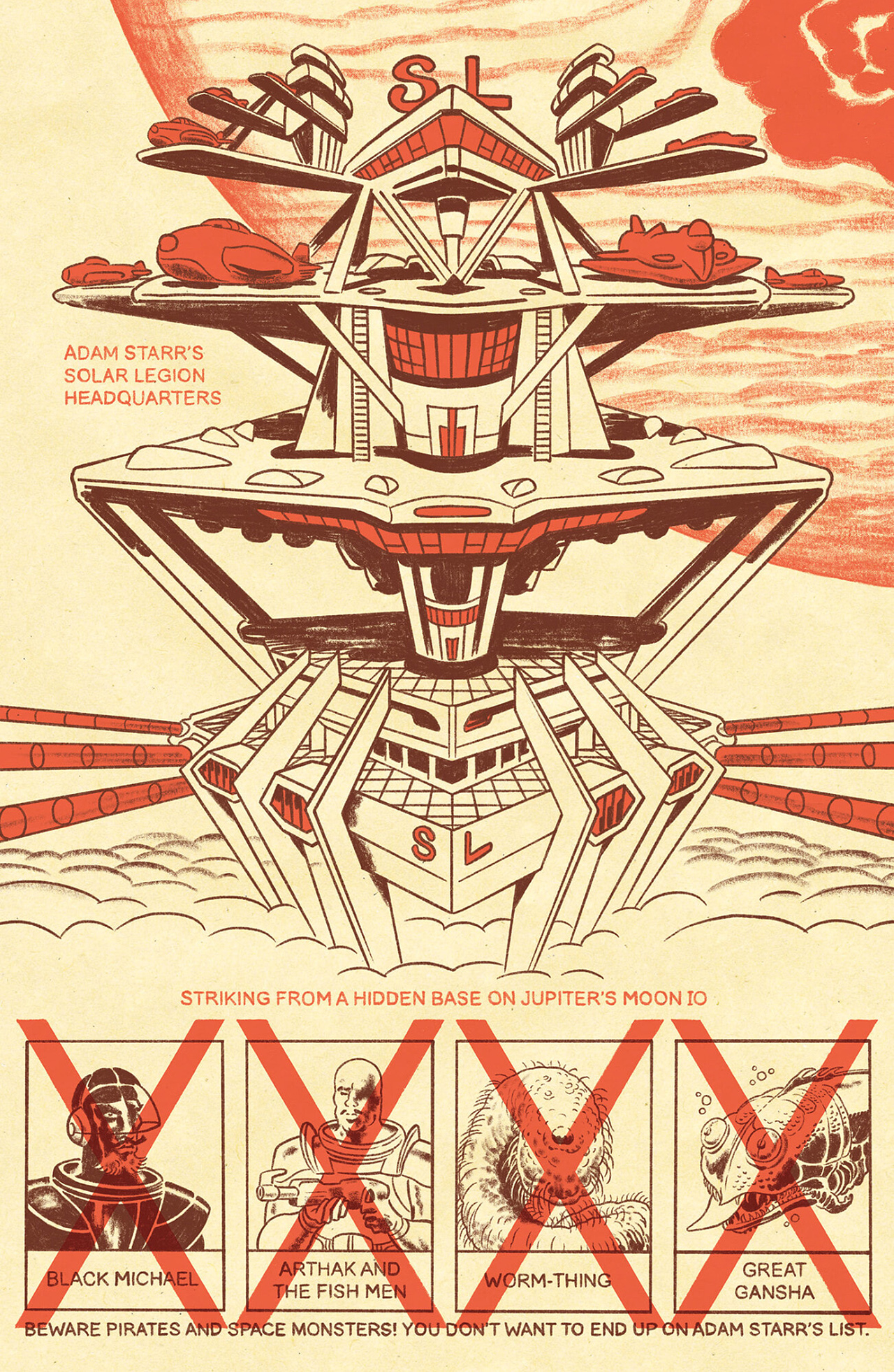 Read online Jack Kirby's Starr Warriors: The Adventures of Adam Starr and the Solar Legion comic -  Issue # Full - 33