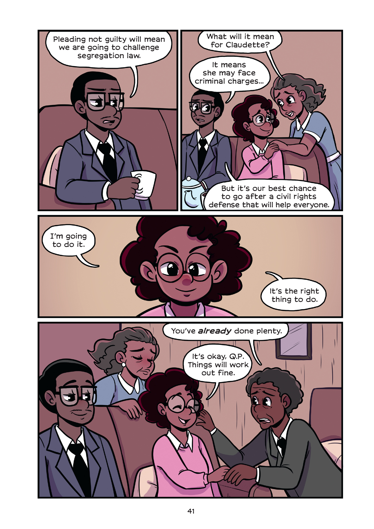 Read online History Comics comic -  Issue # Rosa Parks & Claudette Colvin - Civil Rights Heroes - 46