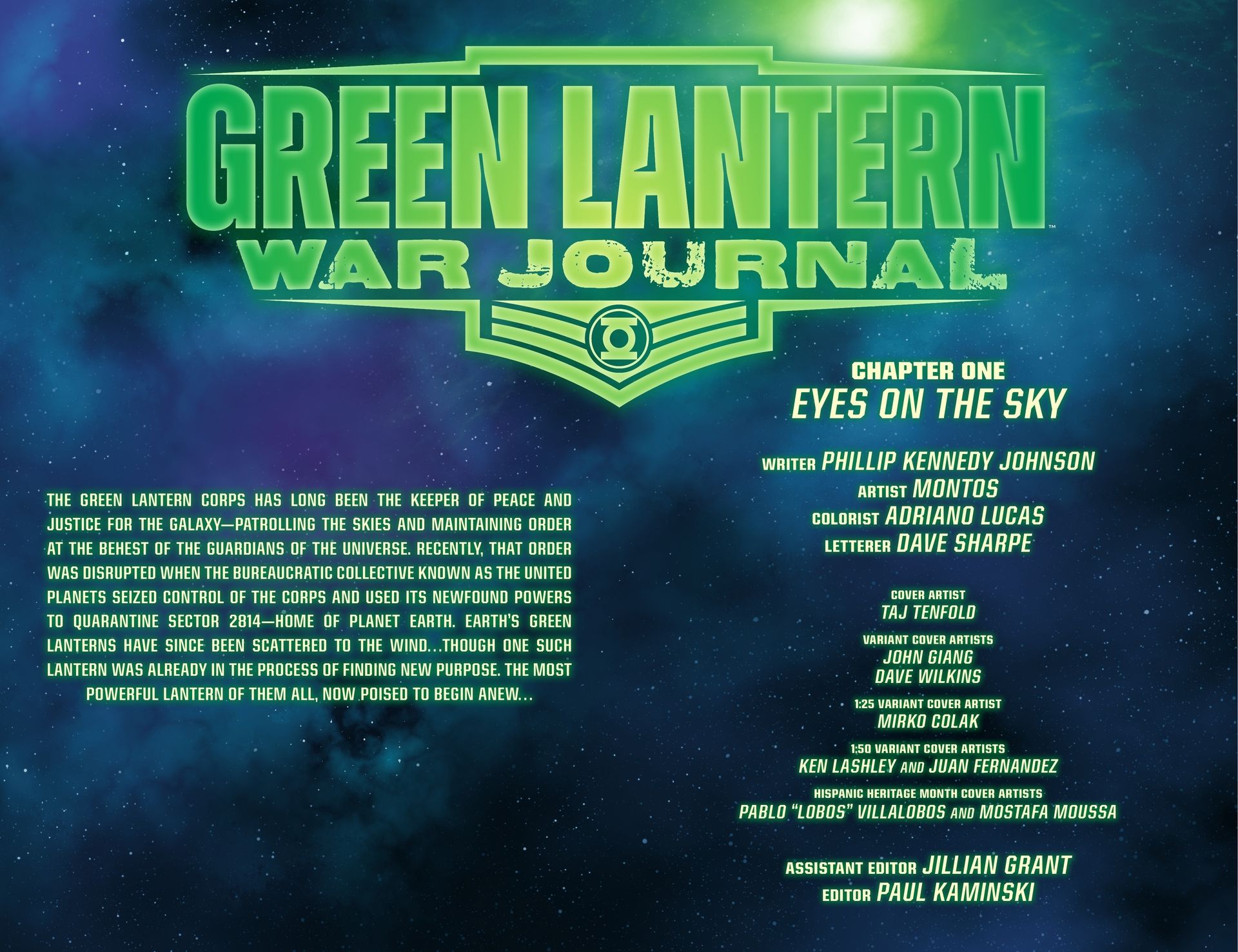 Read online Green Lantern: War Journal comic -  Issue #1 - 8