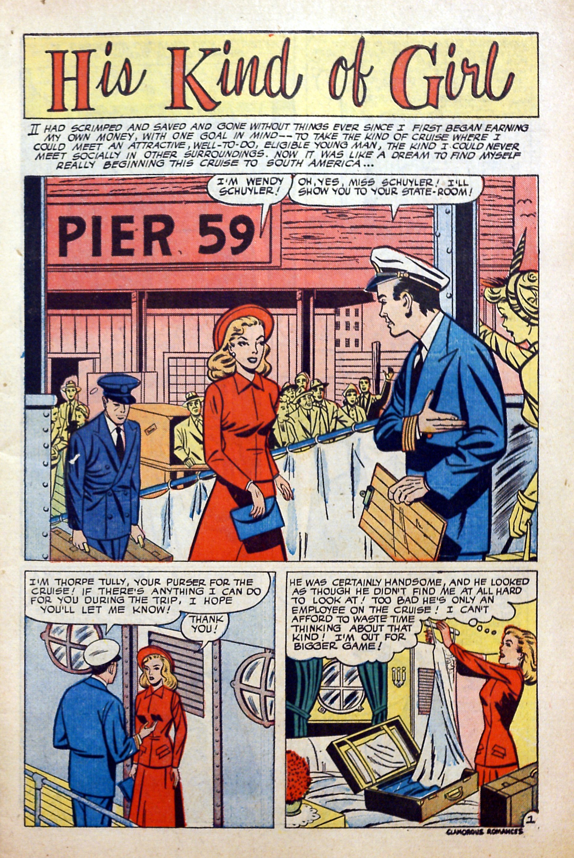 Read online Glamorous Romances comic -  Issue #53 - 3